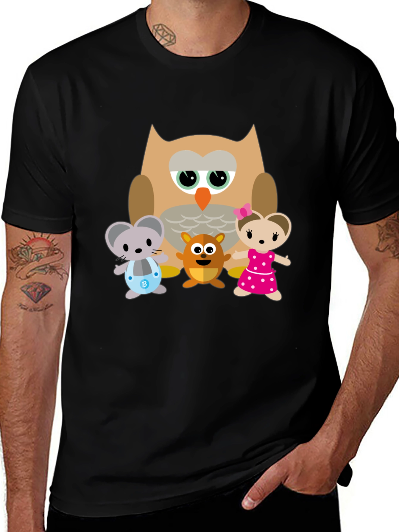 Cute Cartoon Animal T-Shirt