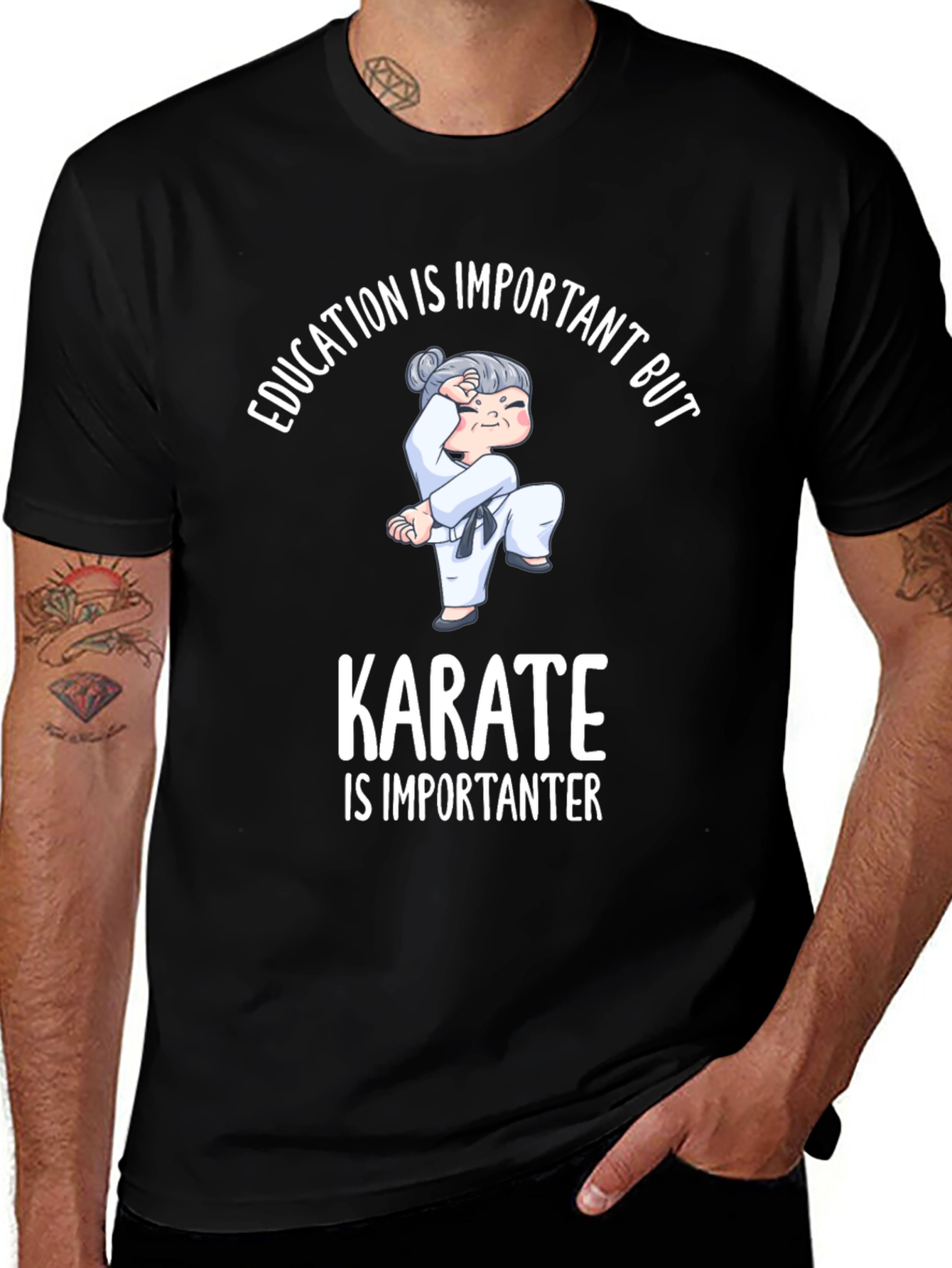 Variant 2 of Karate is Importanter Graphic T-Shirt