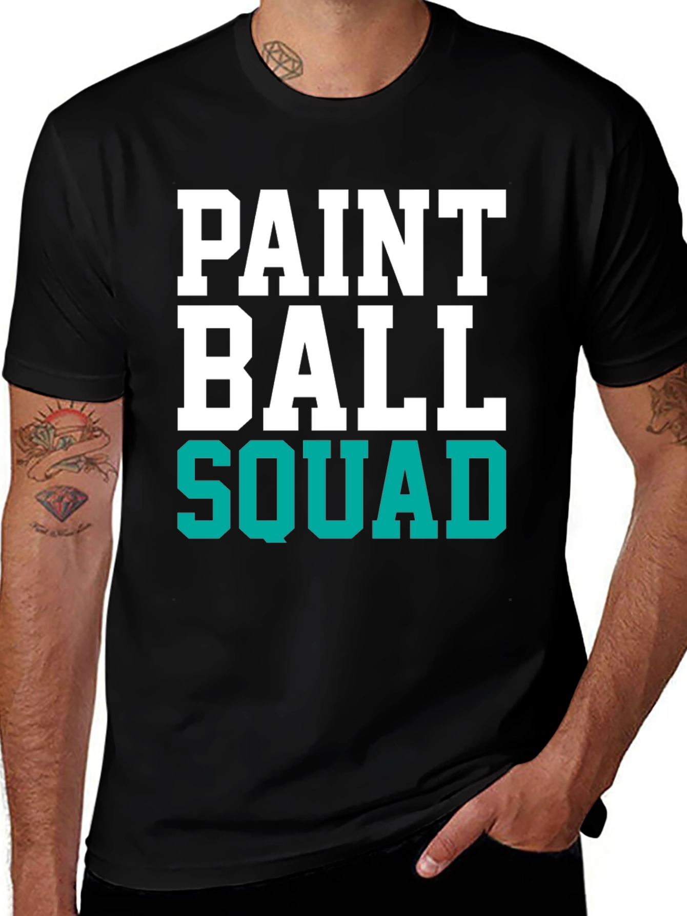 Variant 14 of Paintball Squad Graphic T-Shirt