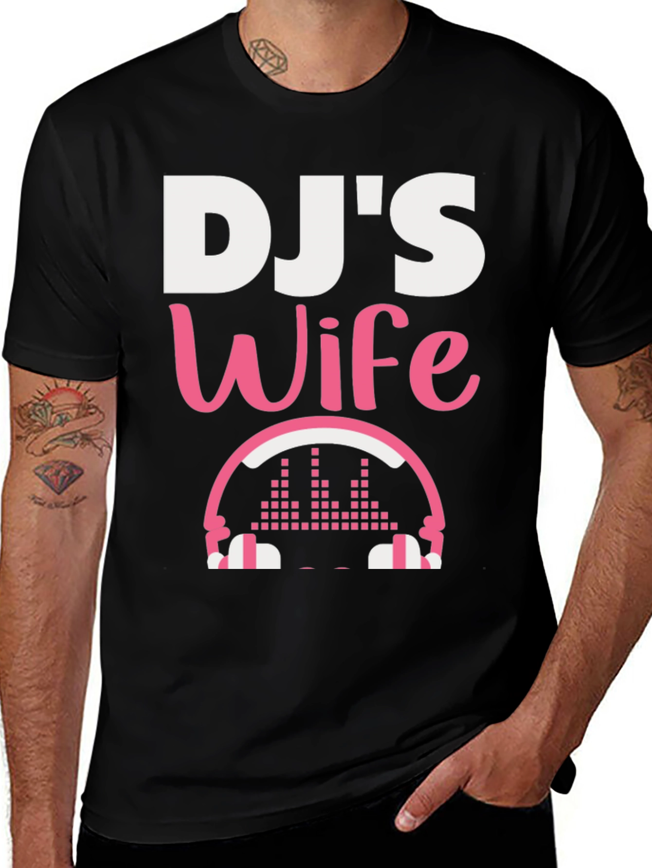 DJ's Wife T-Shirt - Music Lover Apparel