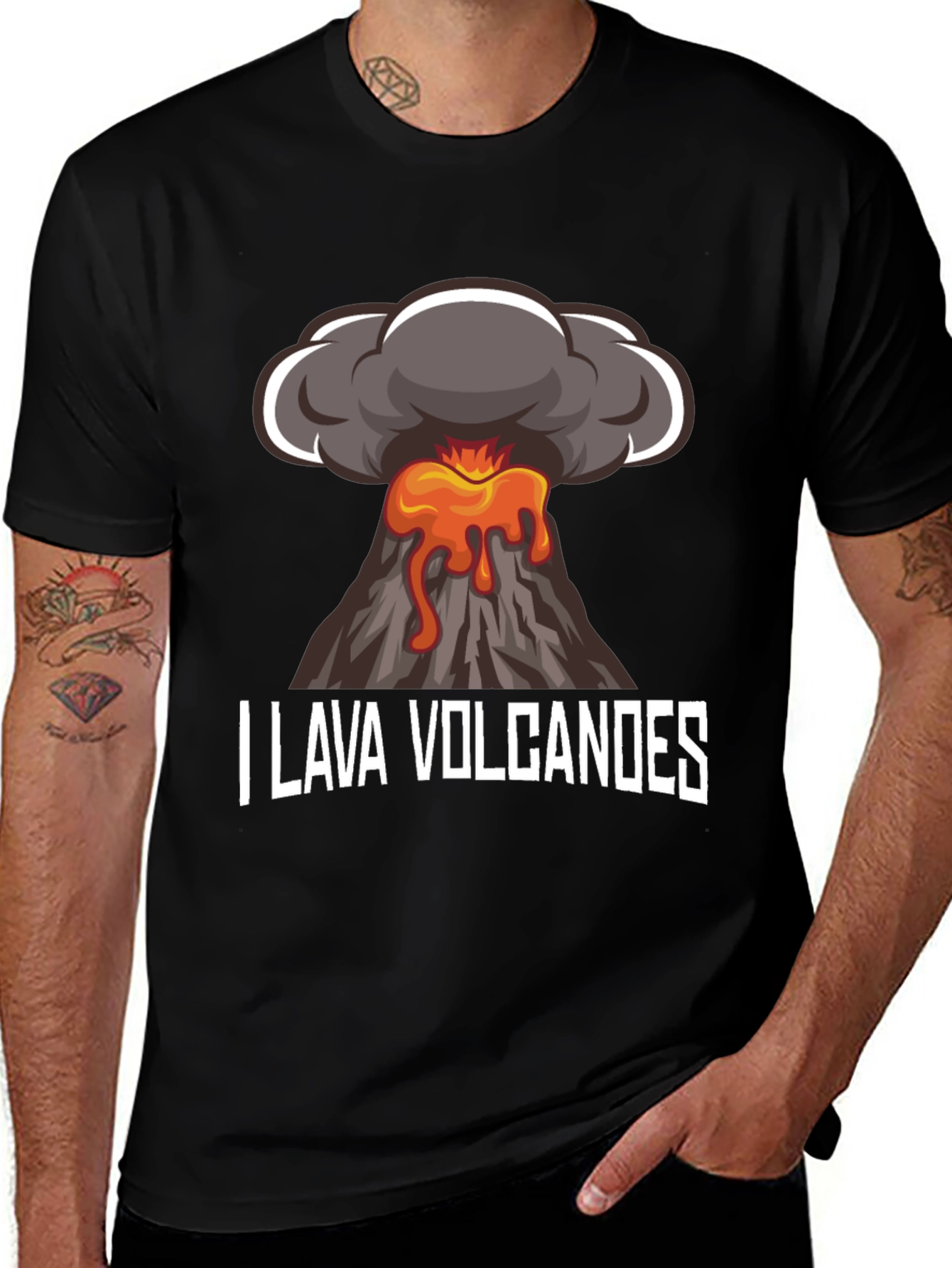 Variant 21 of I Lava Volcanoes Graphic T-Shirt