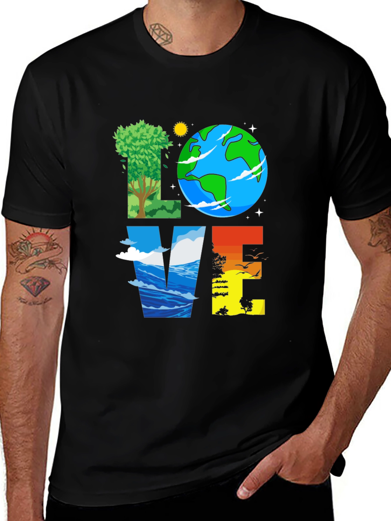 Nature Lover Graphic Tee - Earth Day Shirt