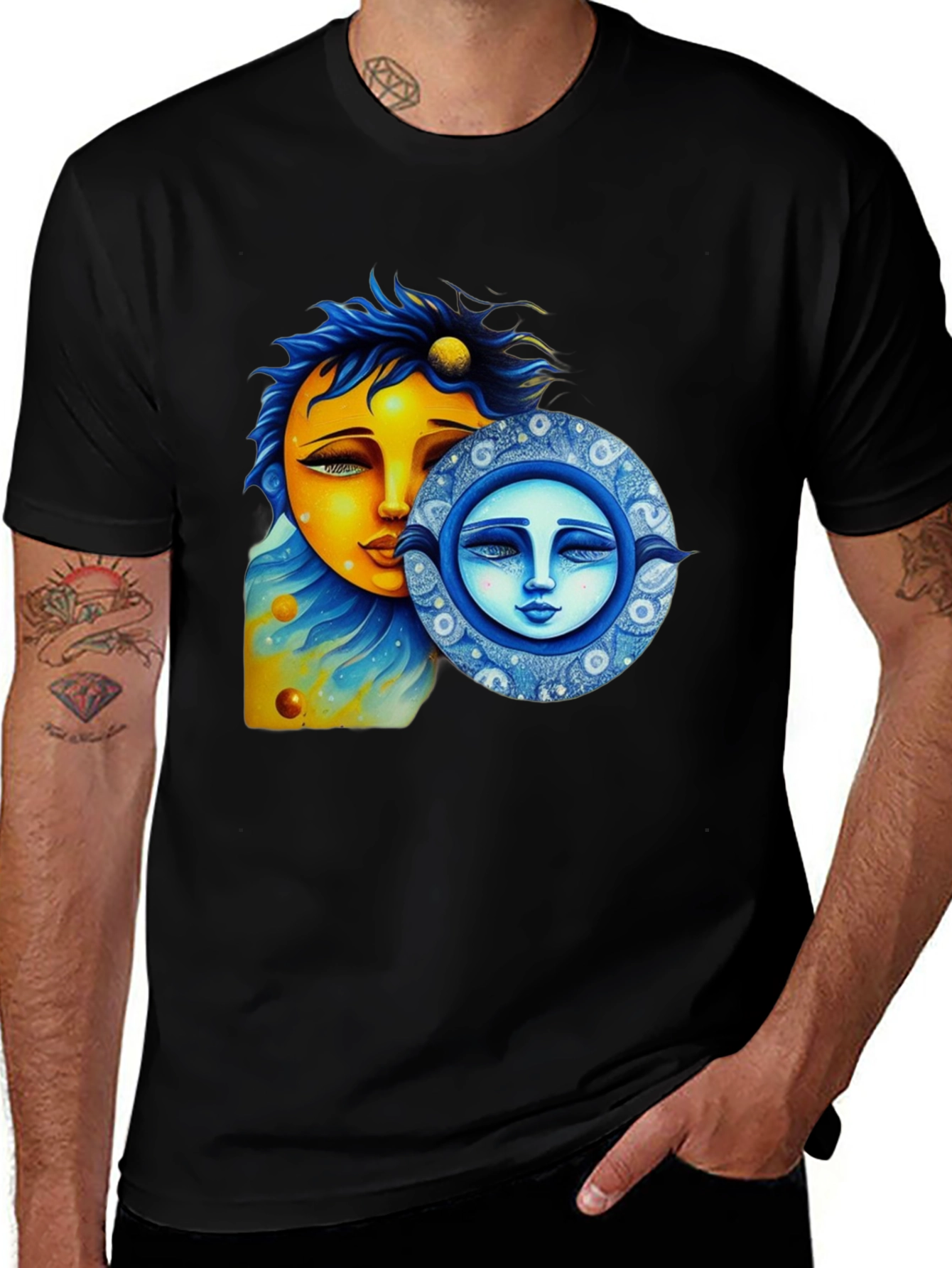 Variant 21 of Sun & Moon Graphic Tee