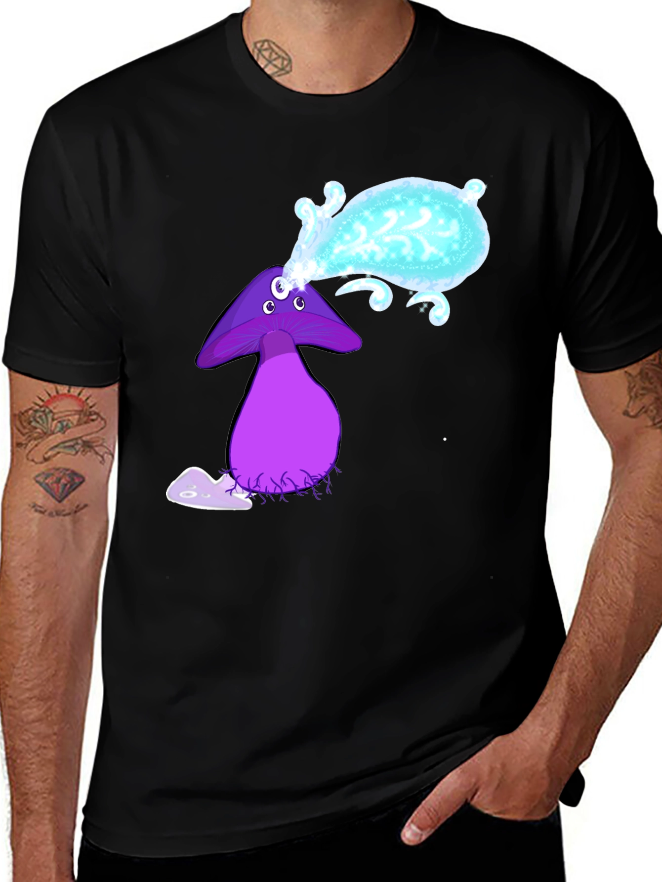 Variant 23 of Mushroom Magic T-Shirt
