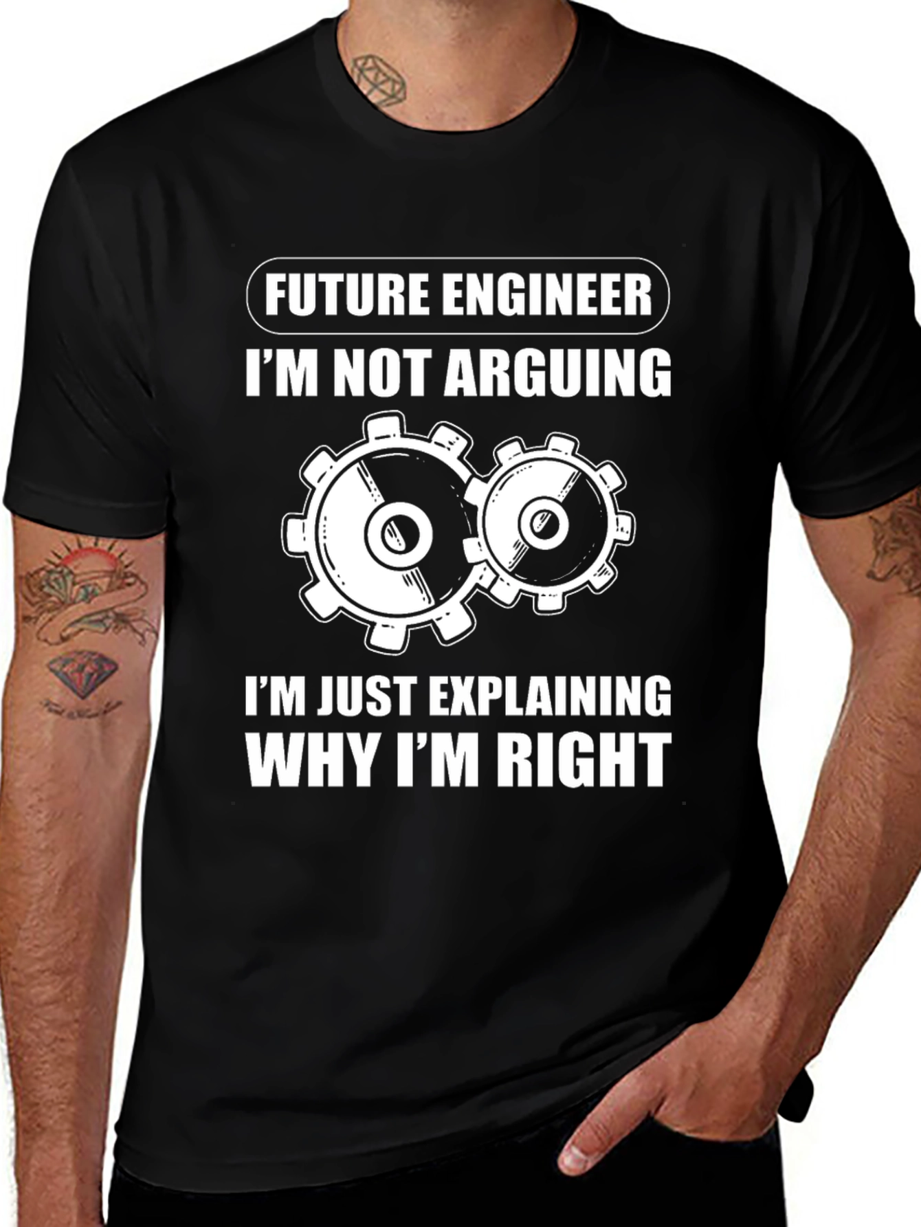 Variant 18 of Future Engineer T-Shirt - I'm Not Arguing, I'm Explaining