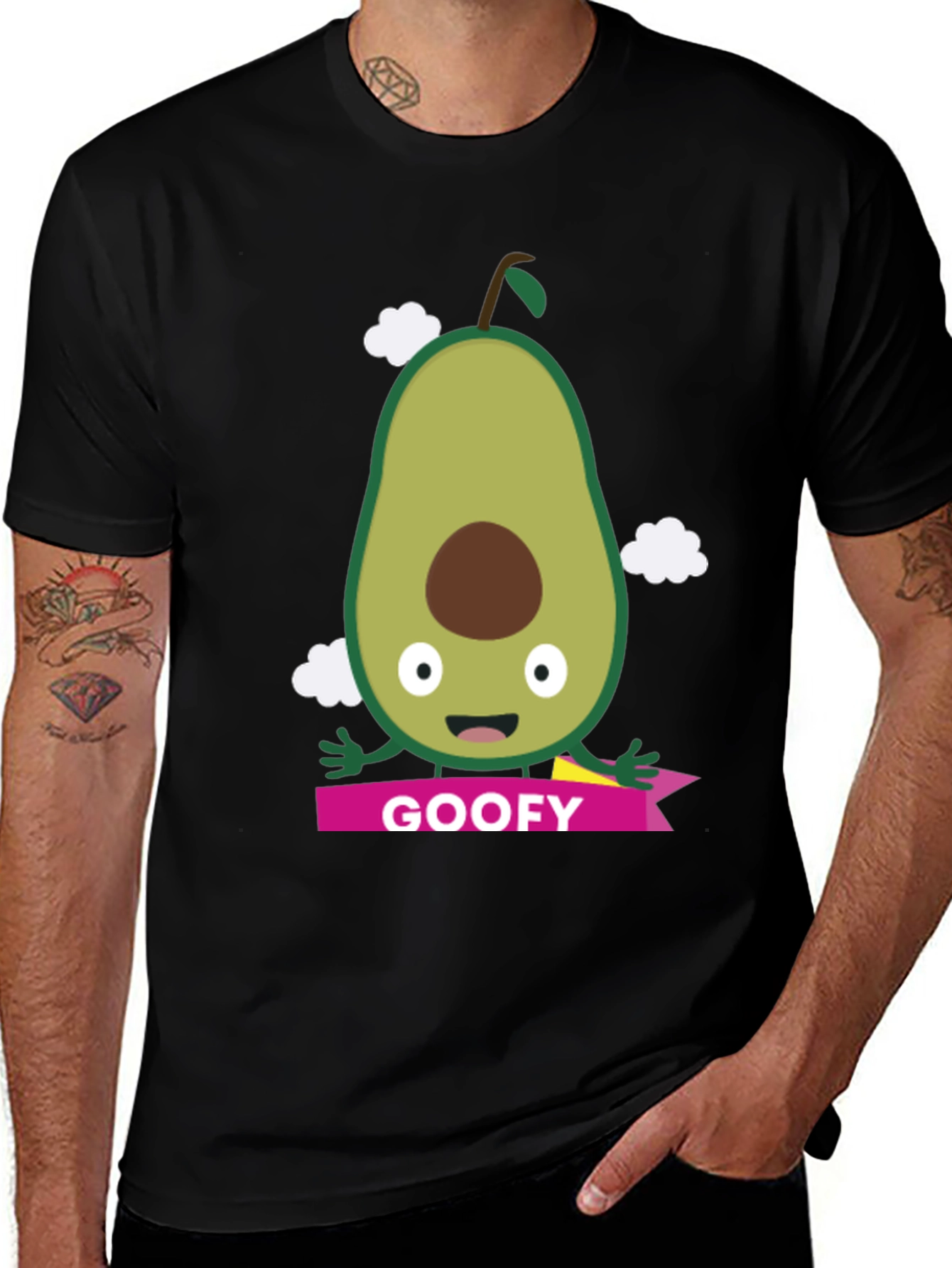 Variant 14 of Goofy Avocado T-Shirt