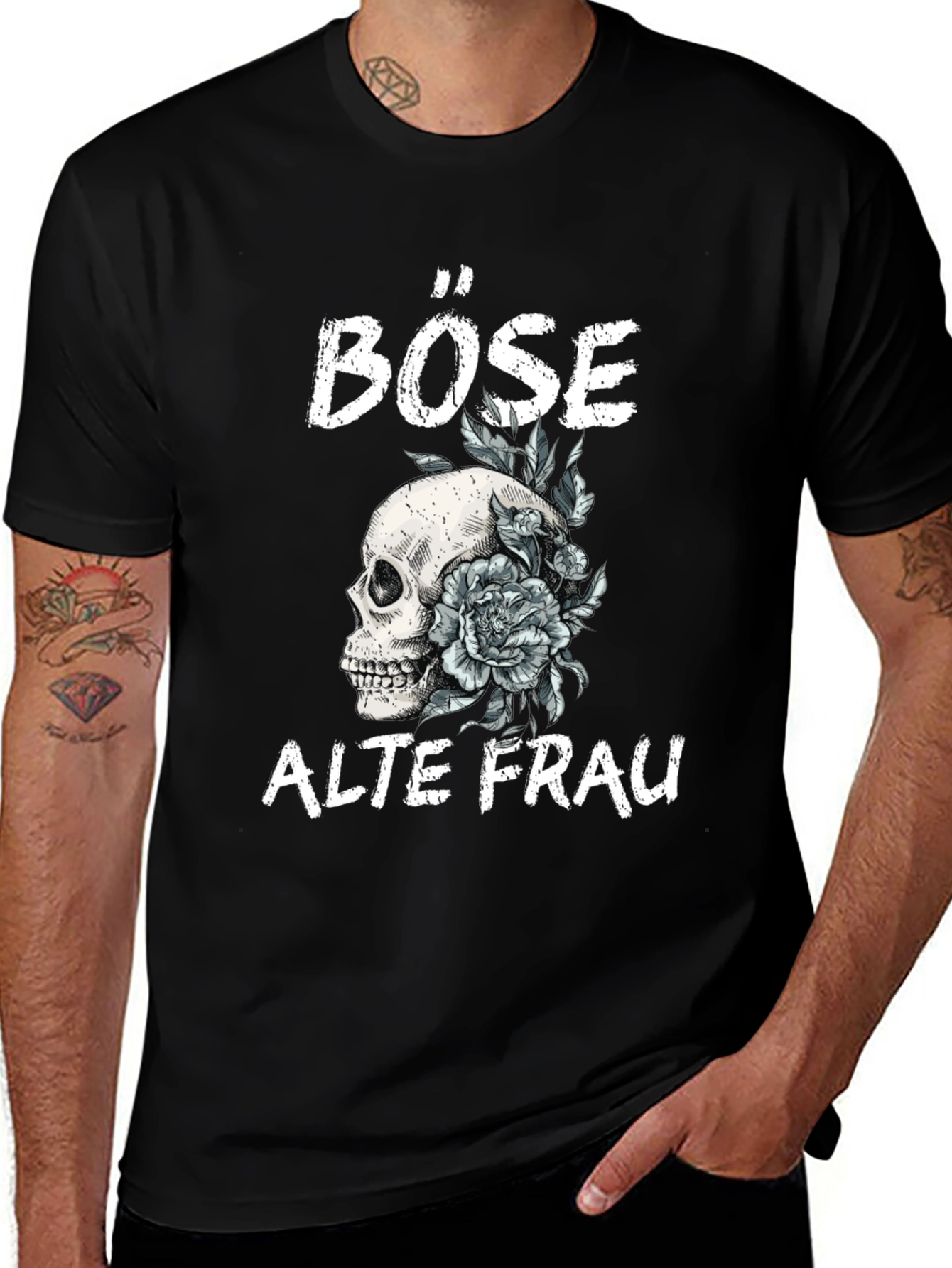 Variant 26 of Böse Alte Frau Graphic Tee