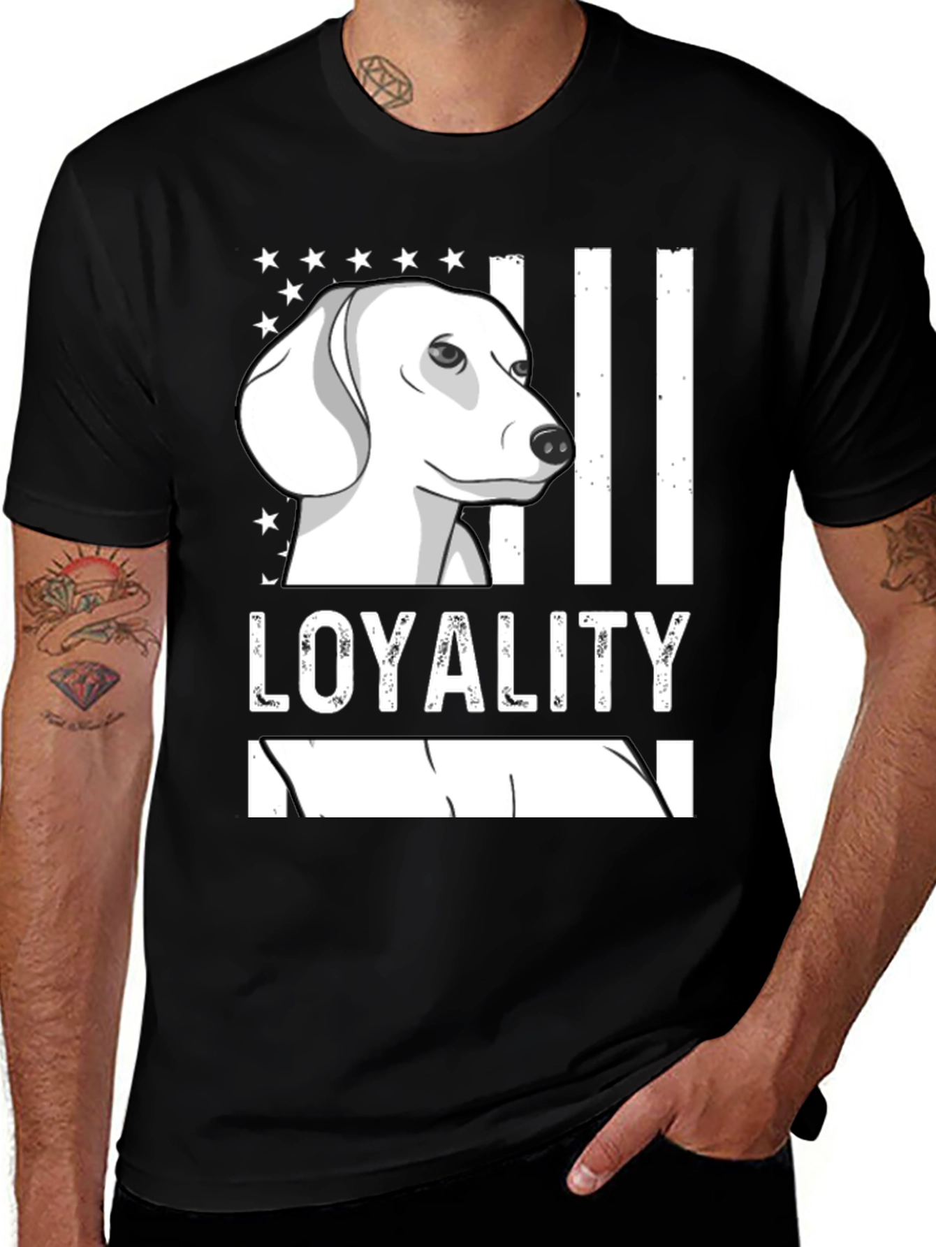 Variant 23 of Loyalty Dog Graphic Tee
