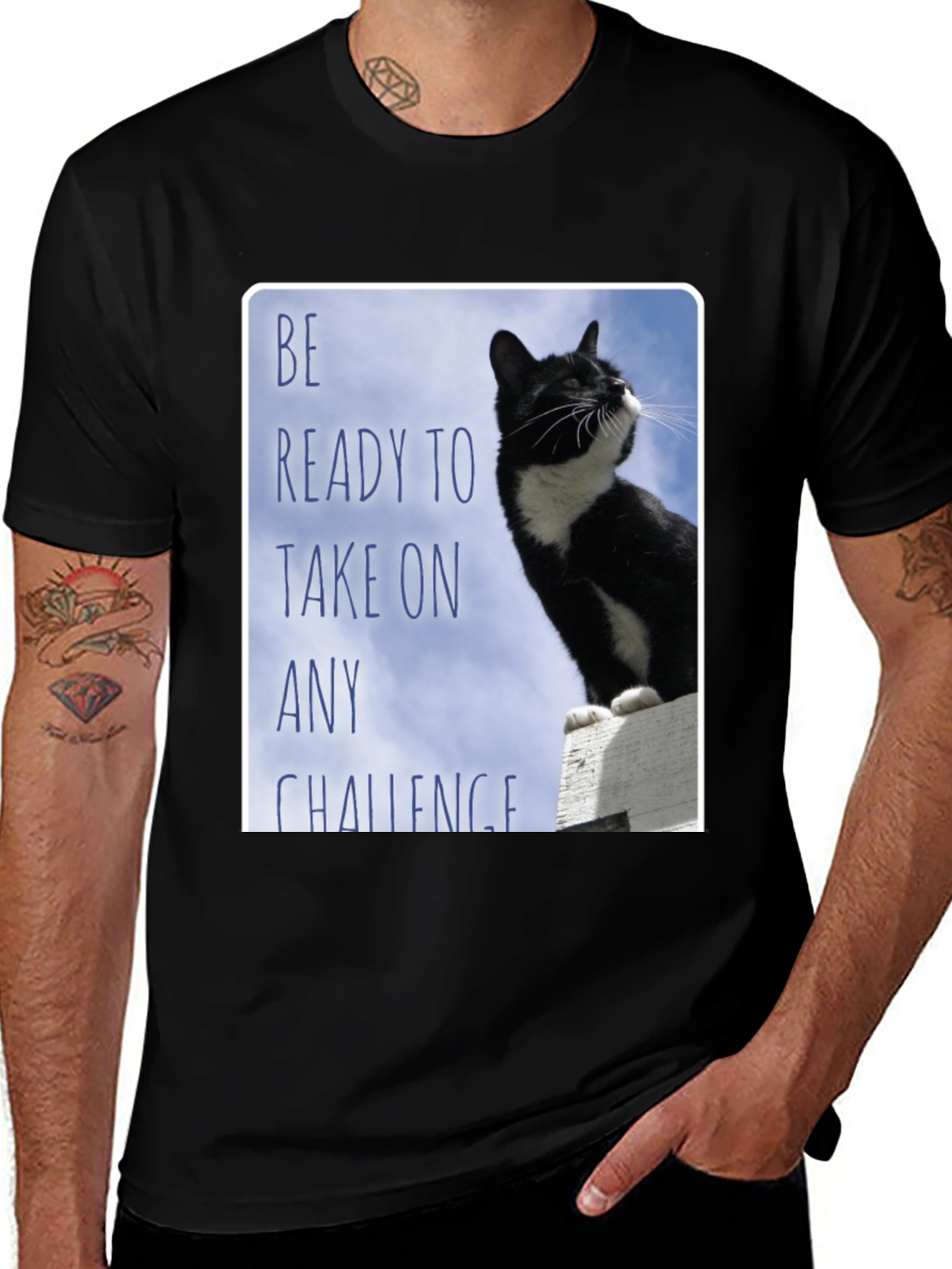 Black Cat Challenge T-Shirt