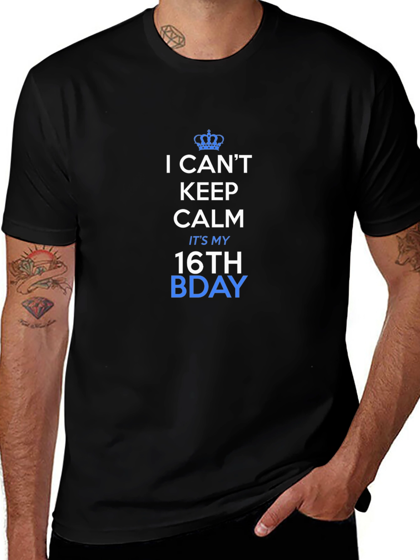 I Can't Keep Calm 16th Bday T-Shirt