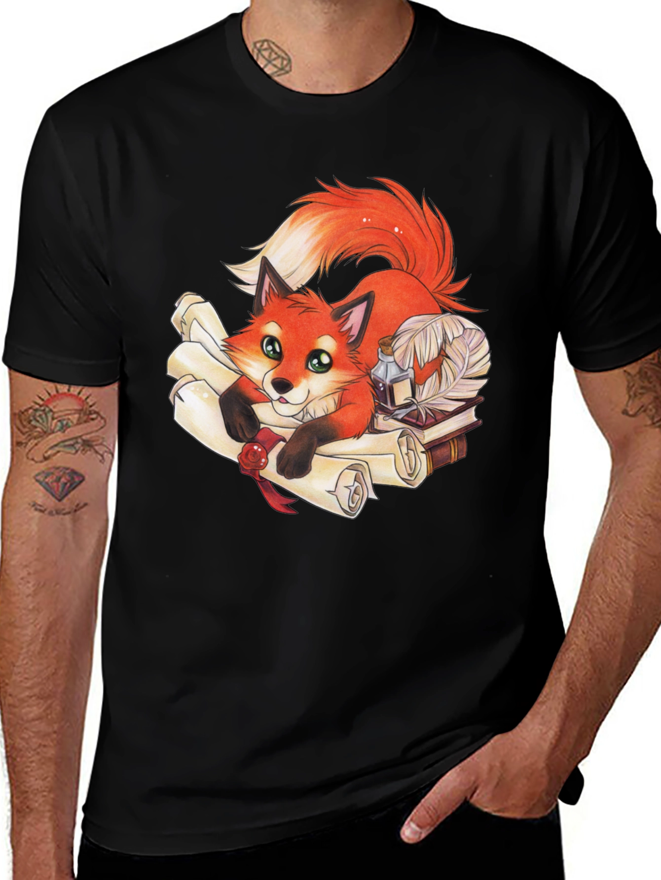 Variant 25 of Fox Scholar Graphic T-Shirt