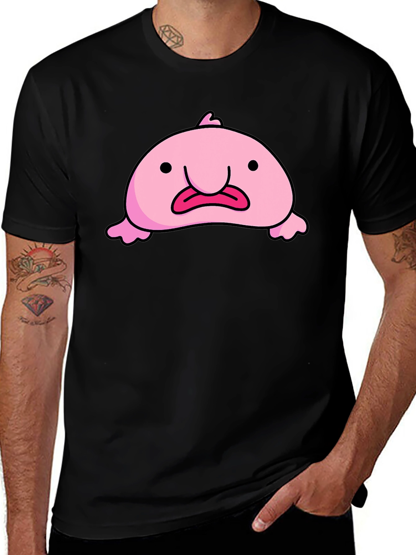 Blobfish Graphic Tee - Funny Animal T-Shirt
