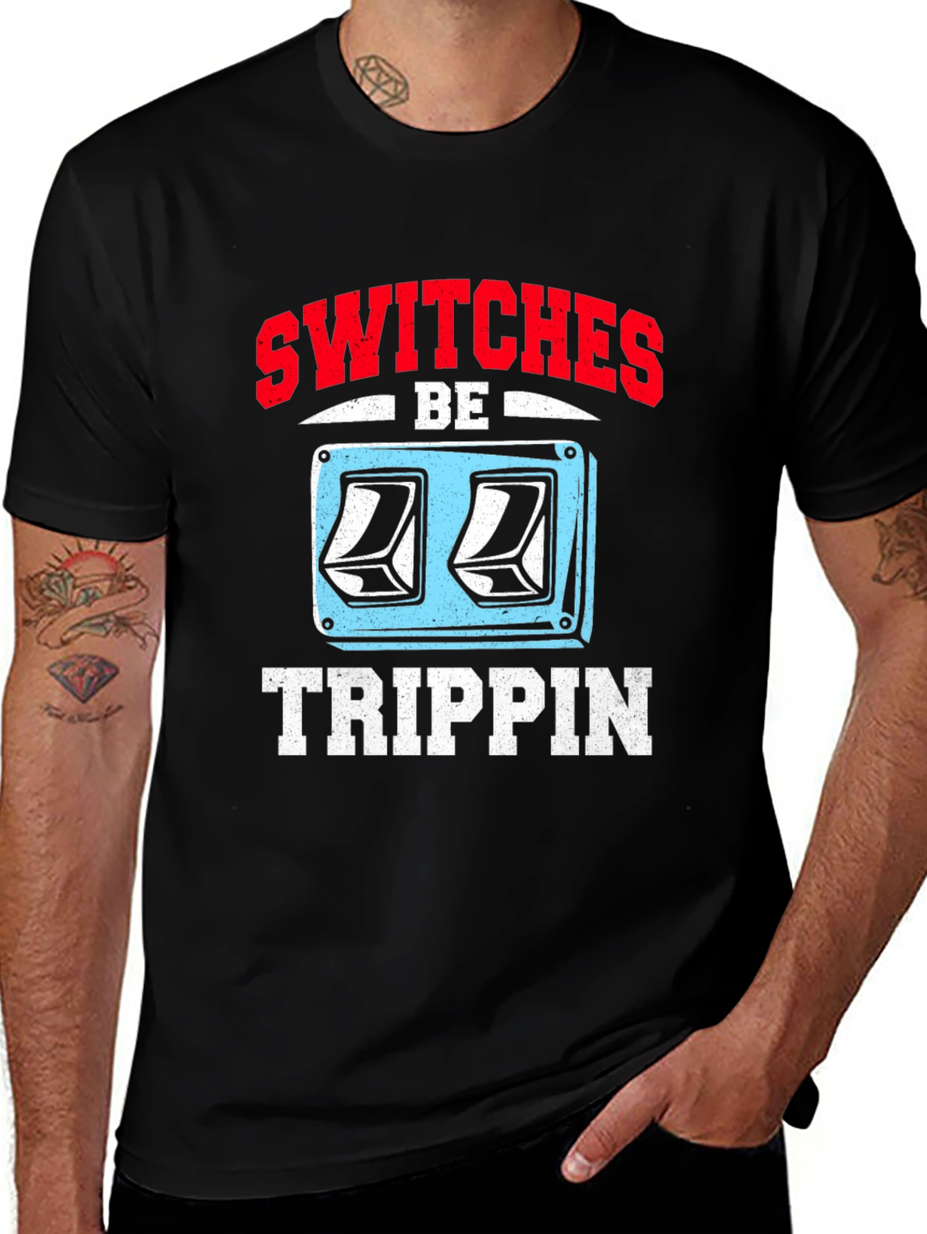 Variant 21 of Switches Be Trippin' Graphic Tee