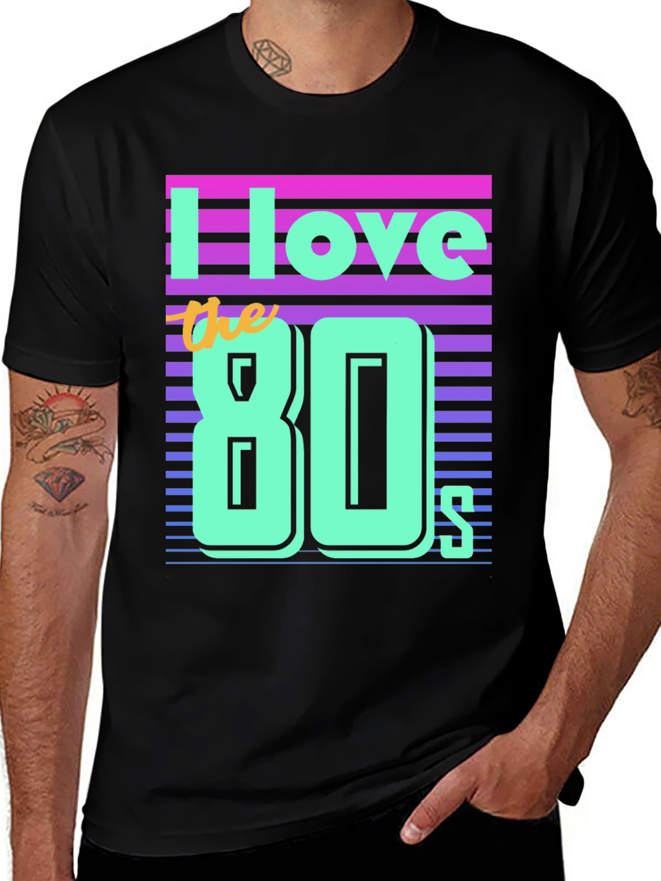 I Love the 80s Retro T-Shirt