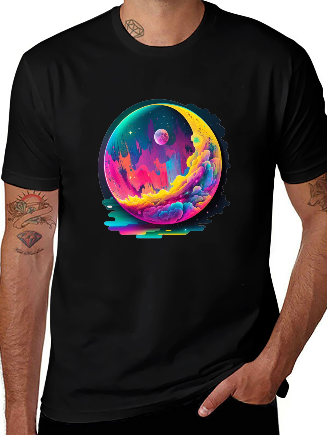 Variant 20 of Celestial Dreamscape Graphic Tee