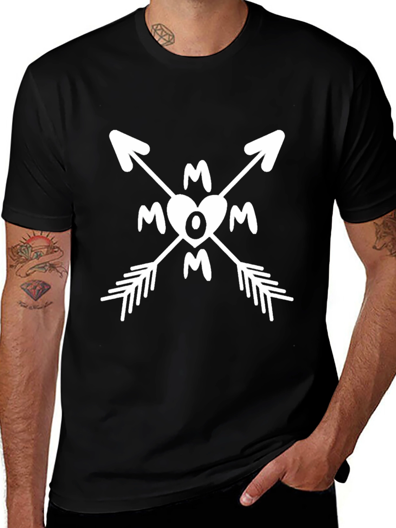 Mom Arrows Graphic T-Shirt - Trendy Mother's Day Gift