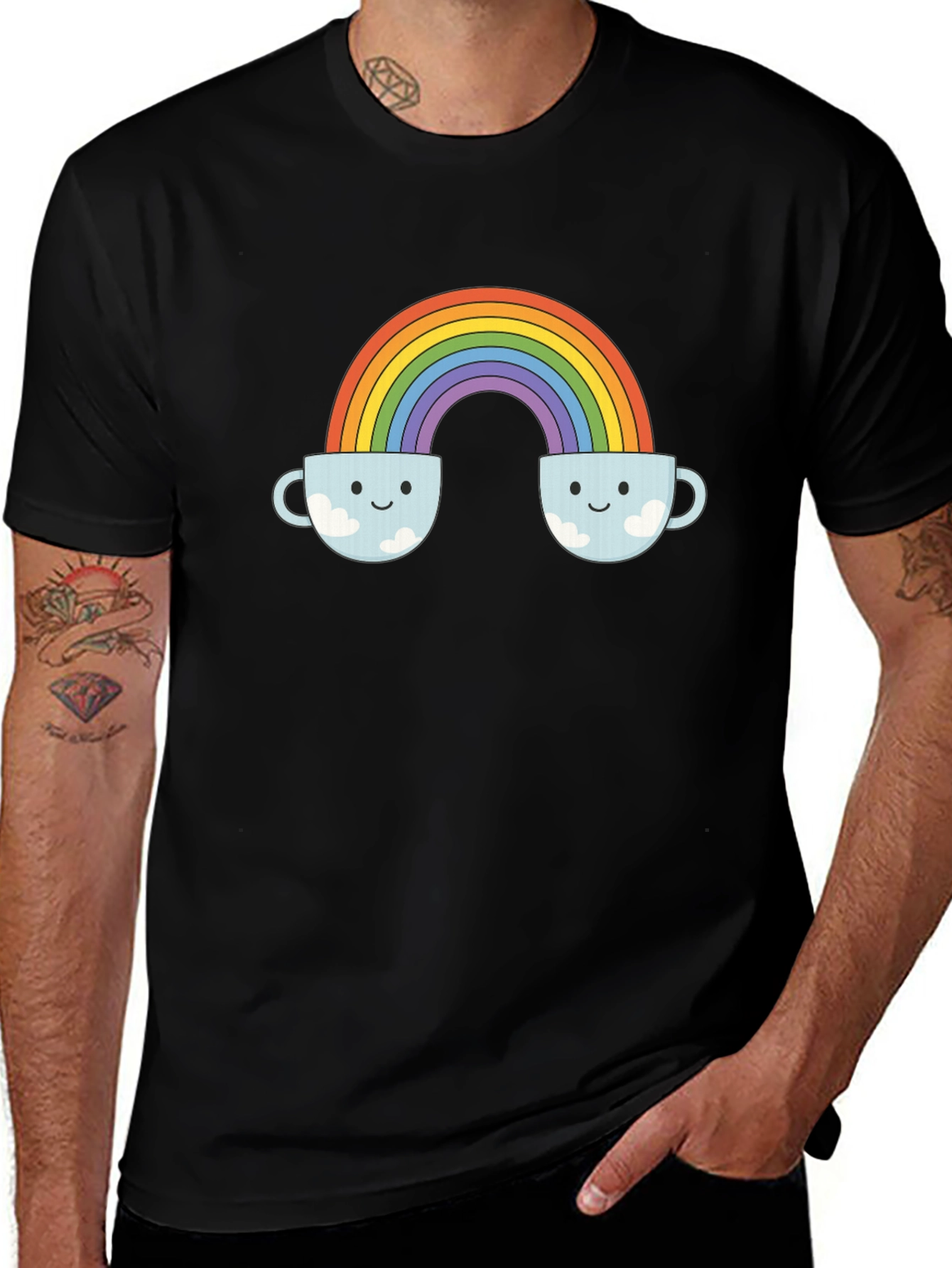 Rainbow Coffee T-Shirt