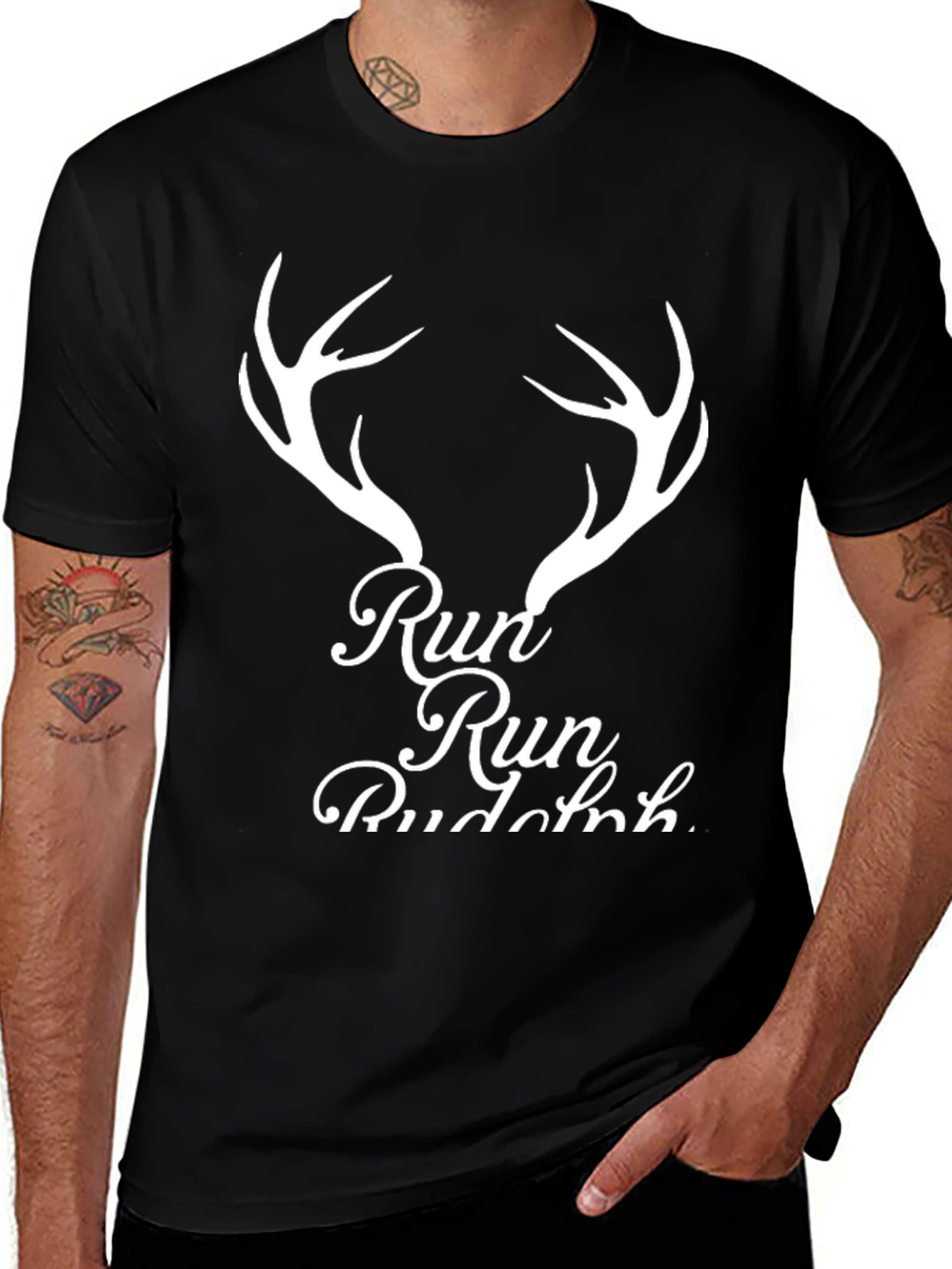 Run Run Rudolph Tee