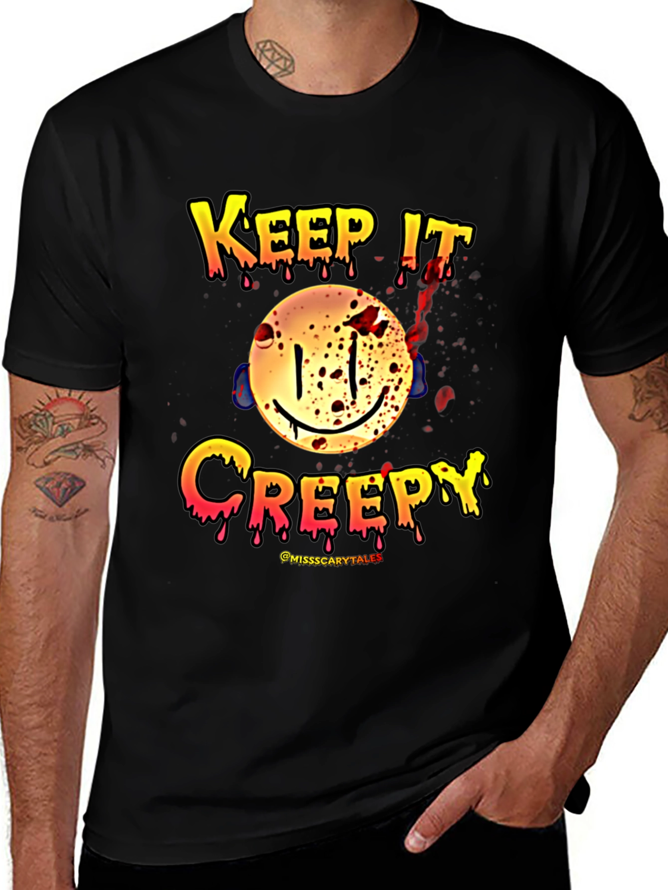 Variant 22 of Keep it Creepy Graphic T-Shirt