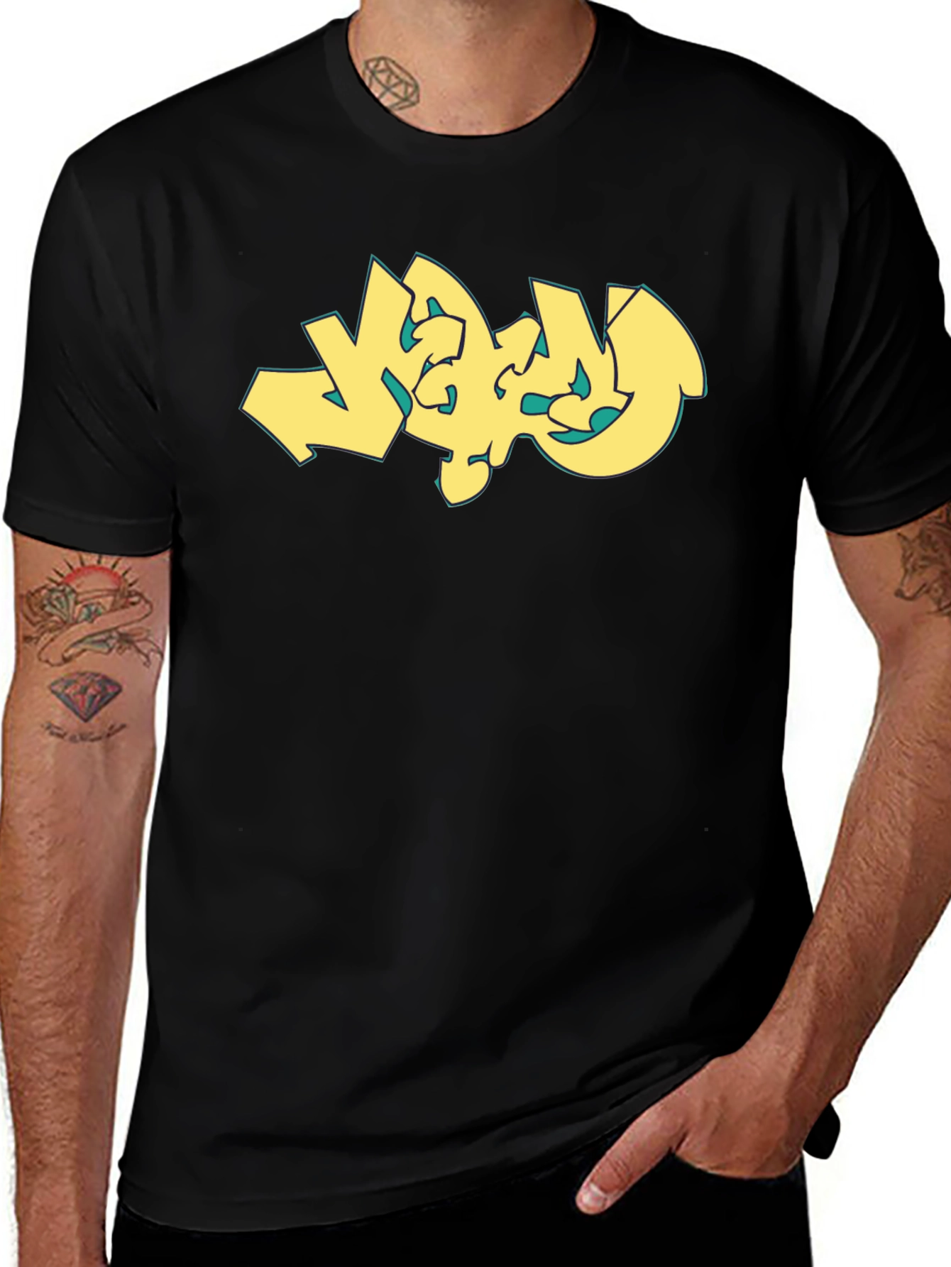 Variant 15 of Cool Graphic Tee - Street Art Graffiti Style