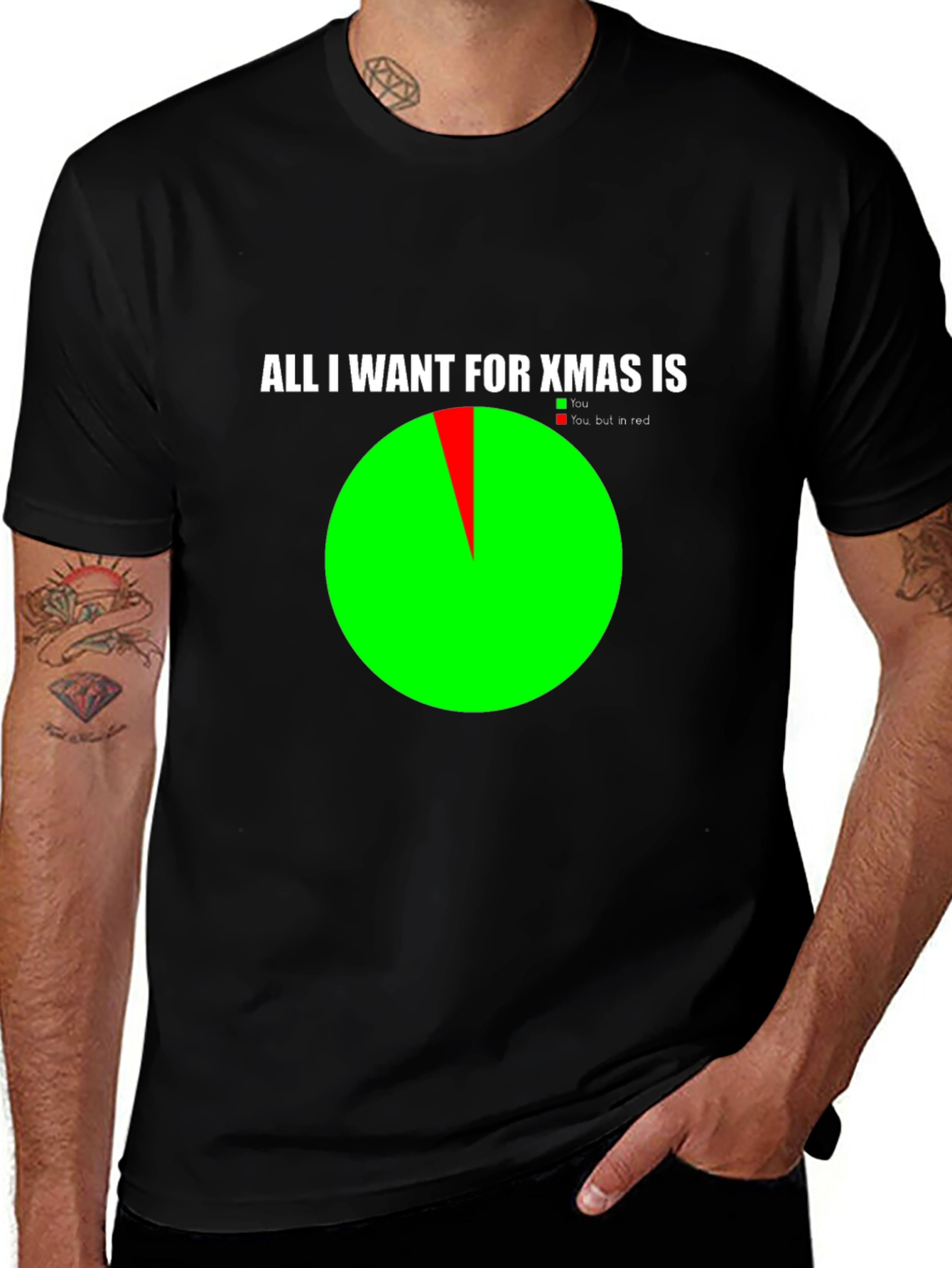 Variant 20 of All I Want For Xmas Is You T-Shirt