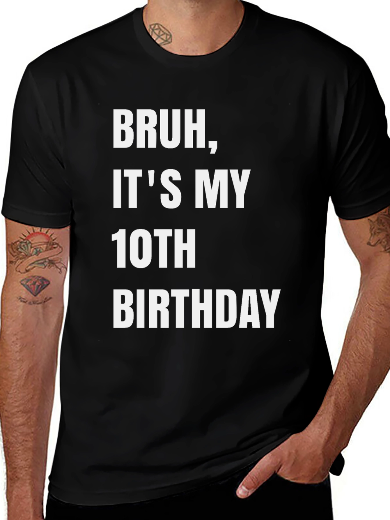 Variant 12 of Bruh It's My 10th Birthday T-Shirt