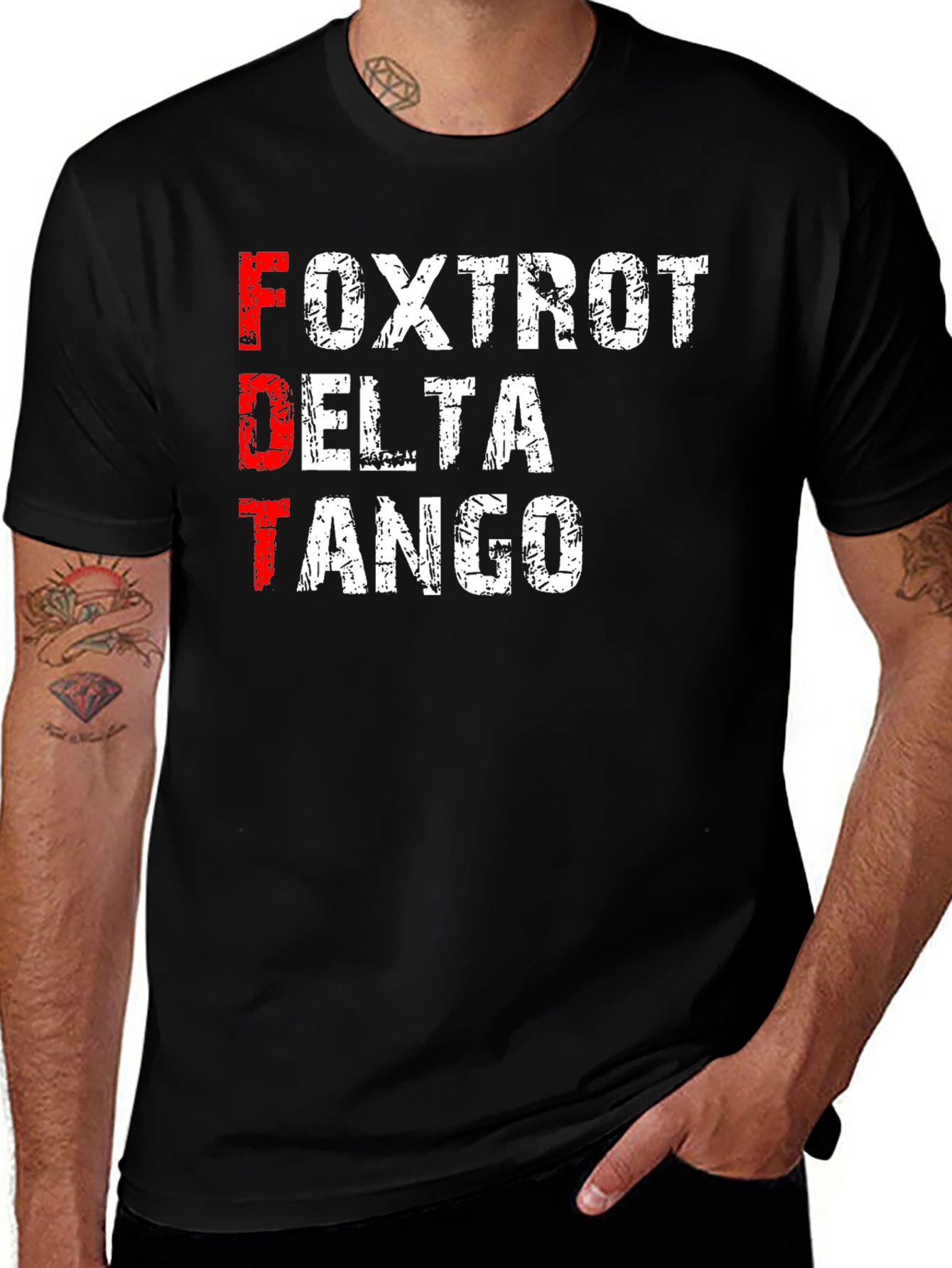 Variant 5 of FDT Foxtrot Delta Tango Graphic T-Shirt