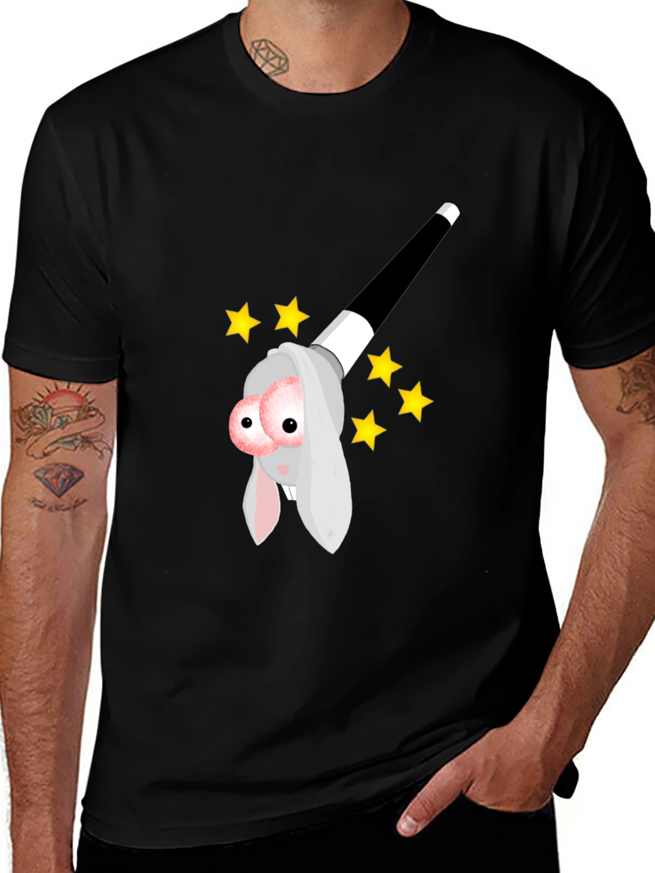 Magic Rabbit T-Shirt: Illusion Tee for Magicians