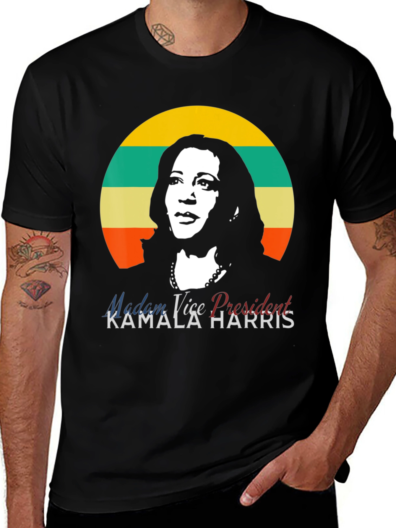 Kamala Harris T-Shirt: Madam Vice President Graphic Tee