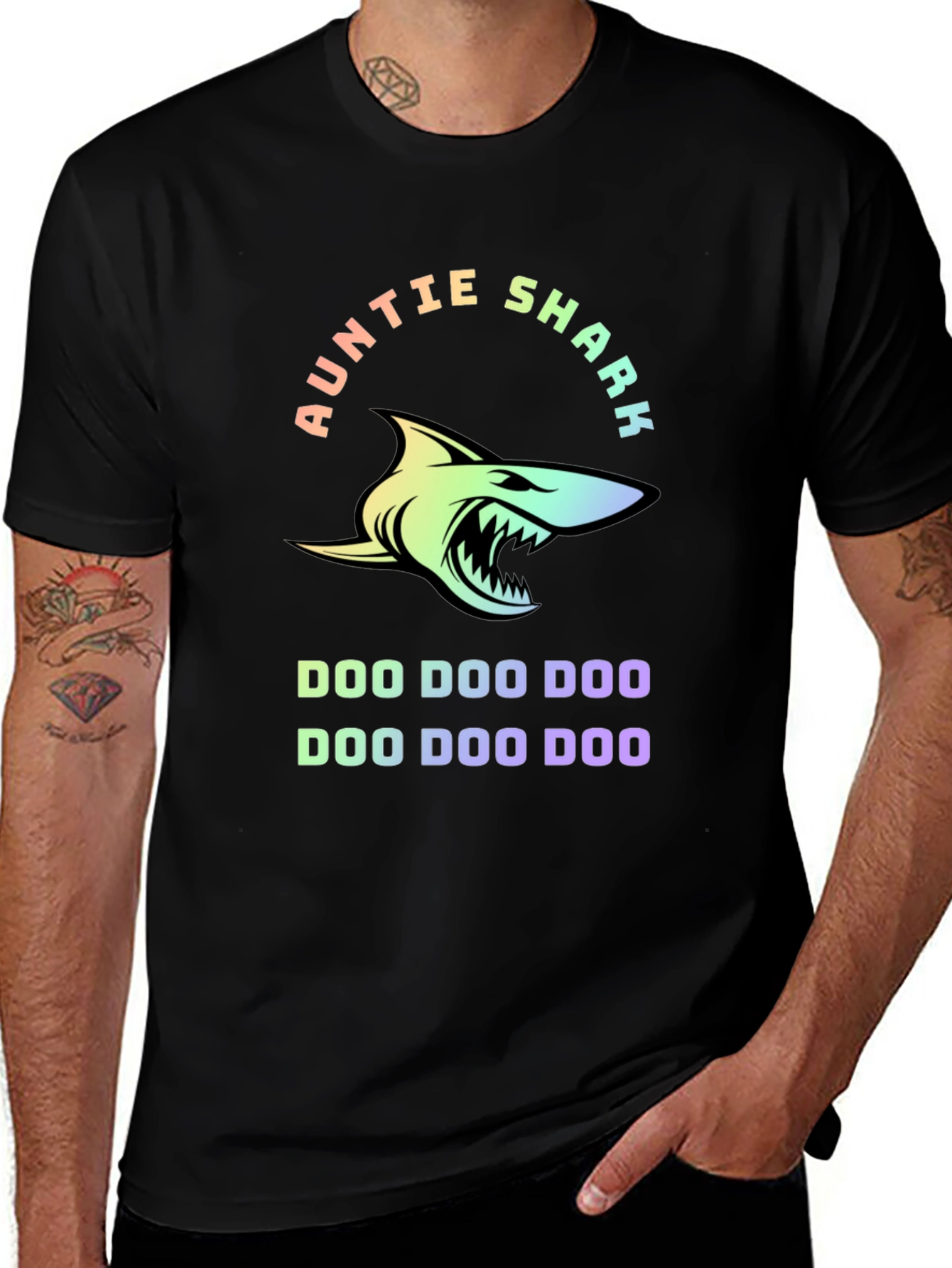 Auntie Shark T-Shirt - Doo Doo Doo!
