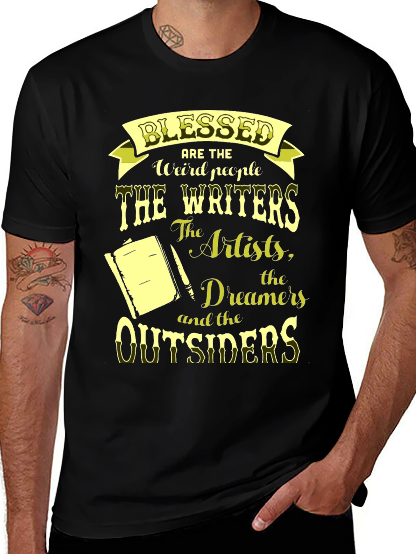 Variant 30 of Blessed Writers & Artists T-Shirt