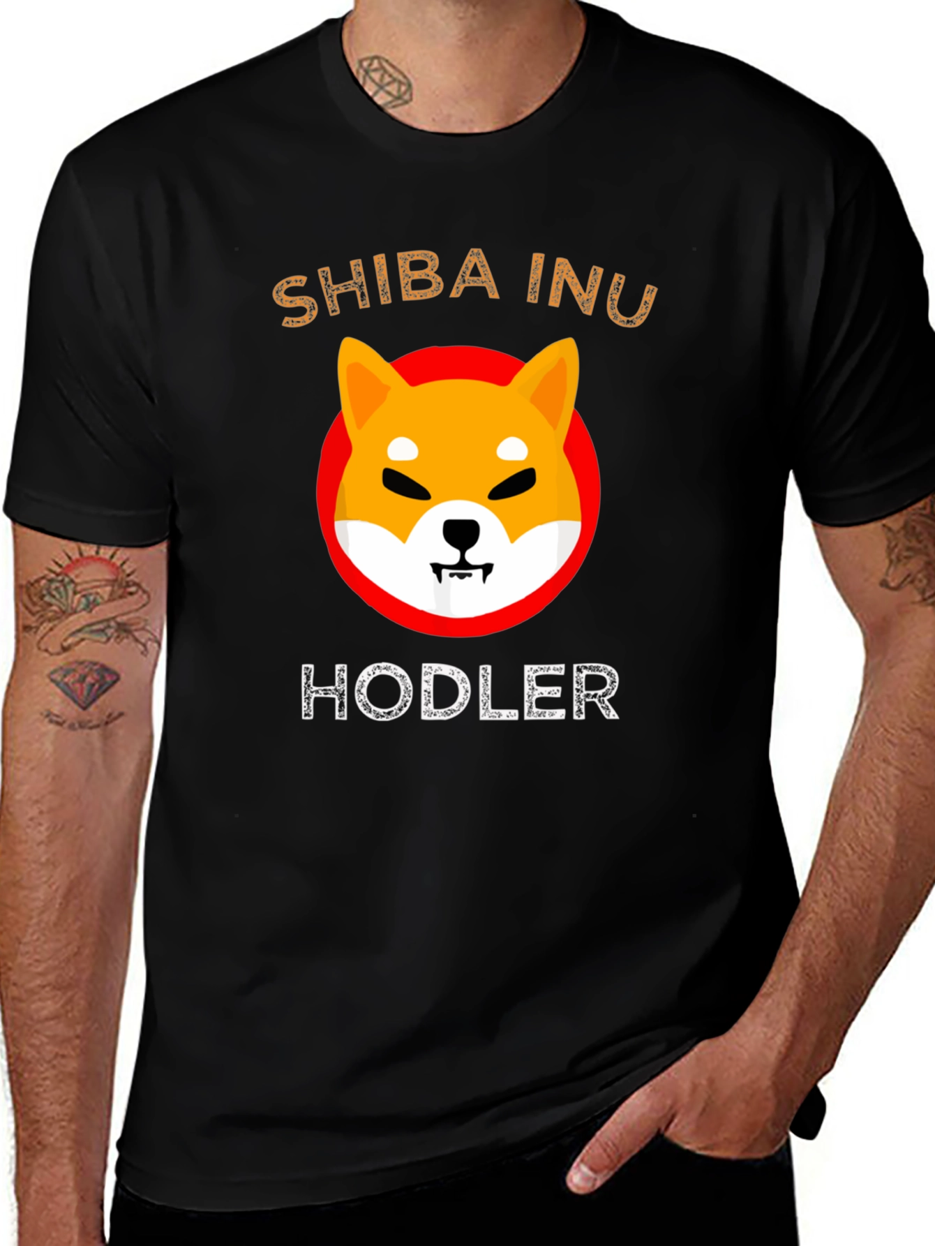 Shiba Inu HODLER T-Shirt - Crypto Meme Tee