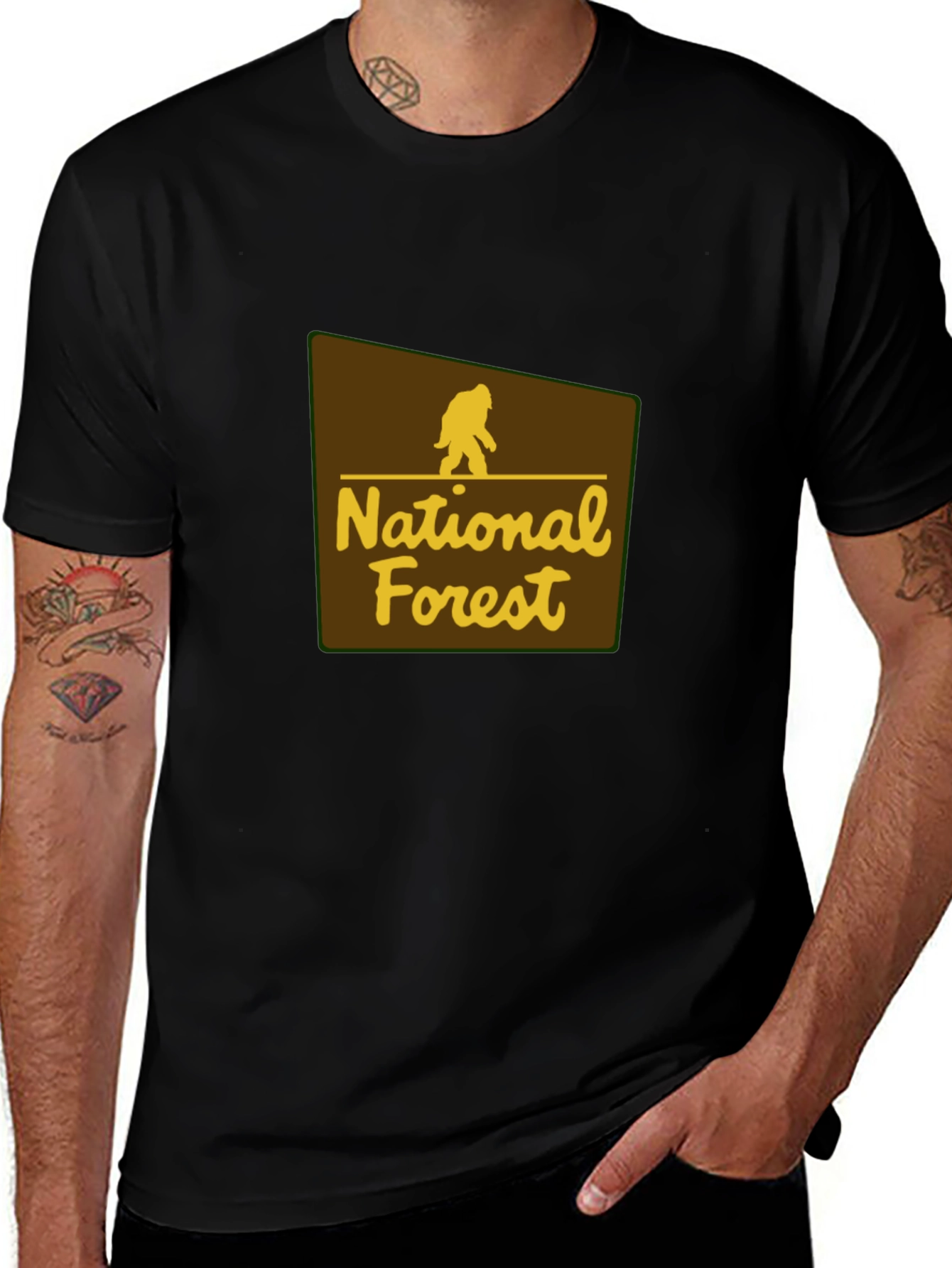 National Forest Bigfoot T-Shirt