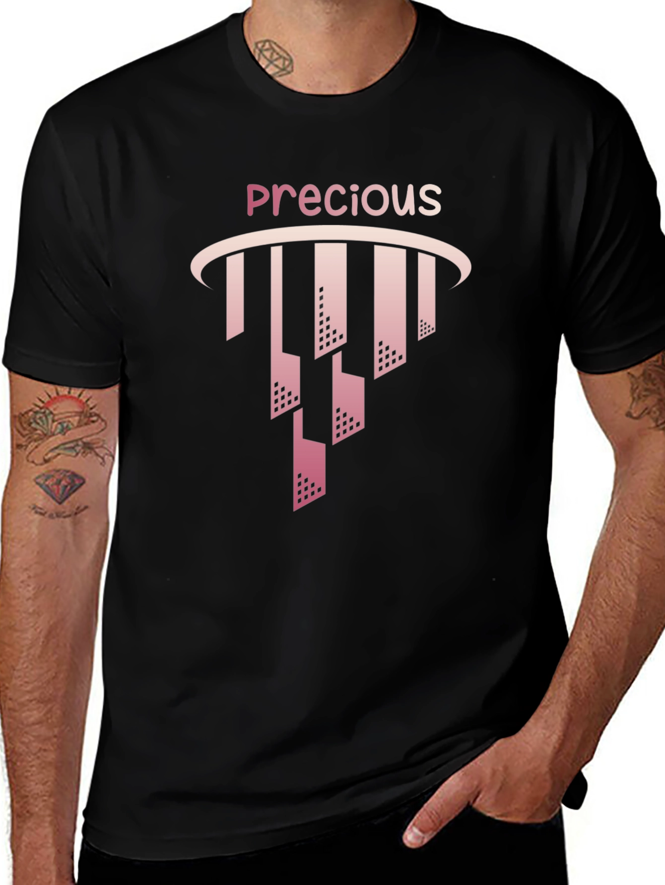 Variant 22 of Precious Gradient Graphic Tee