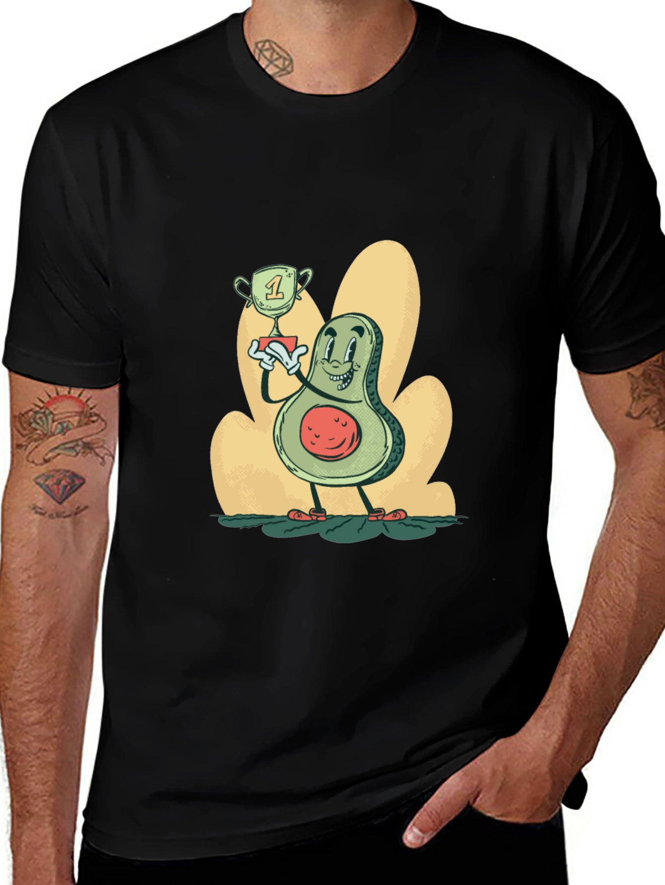 Variant 27 of Avocado Champion Graphic Tee
