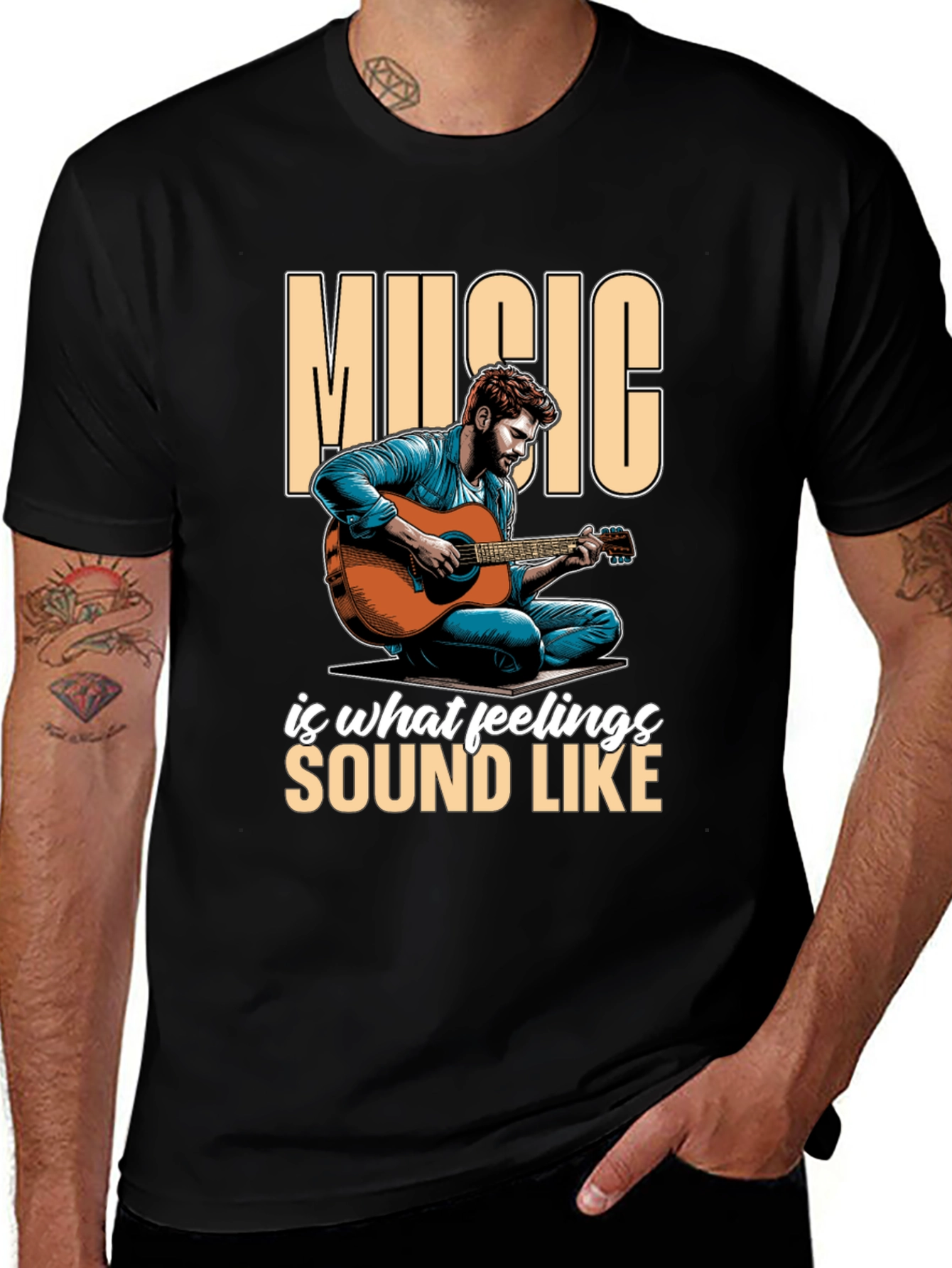 Variant 24 of Music is What Feelings Sound Like T-Shirt