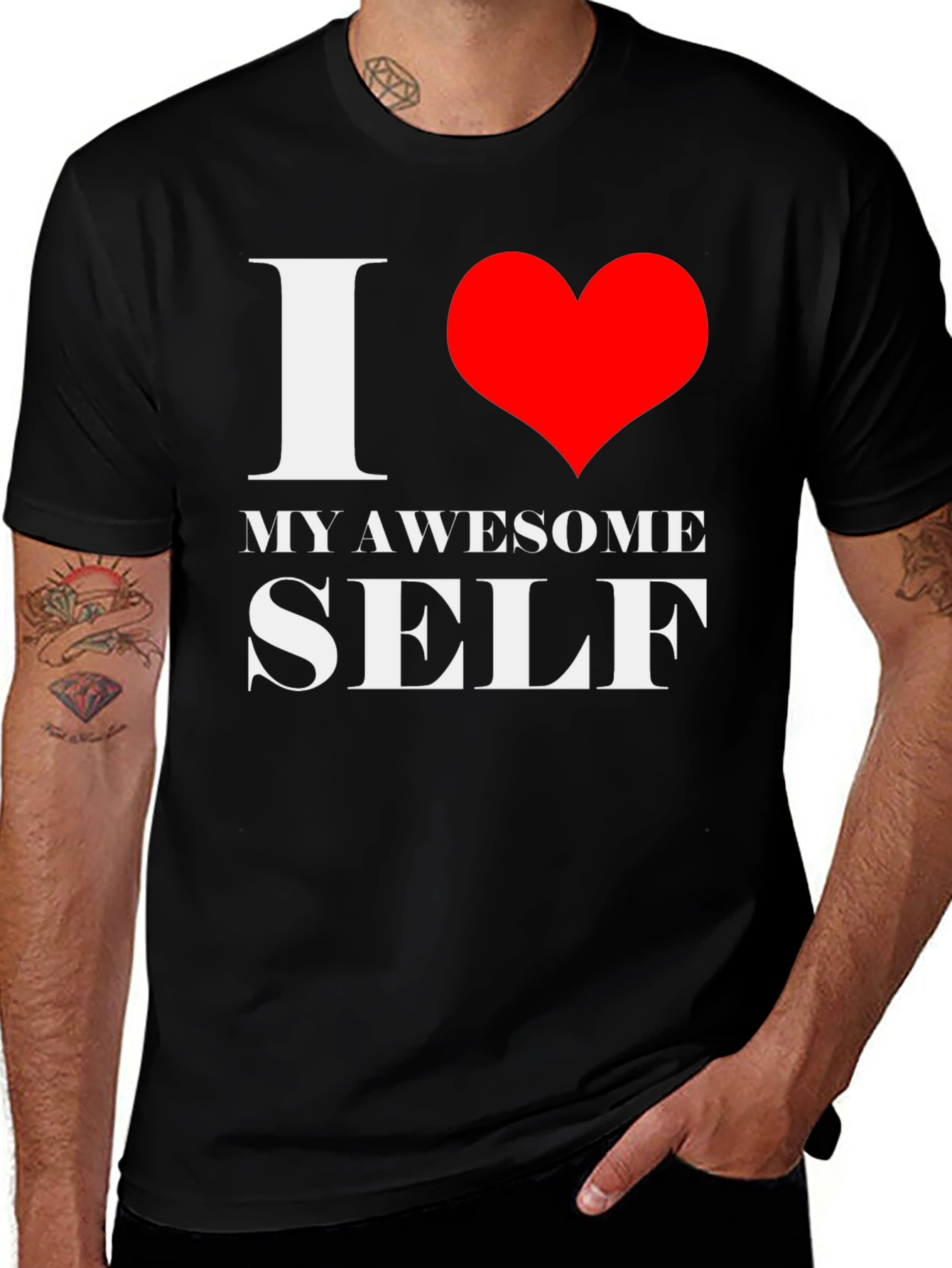 Variant 17 of I Heart My Awesome Self T-Shirt