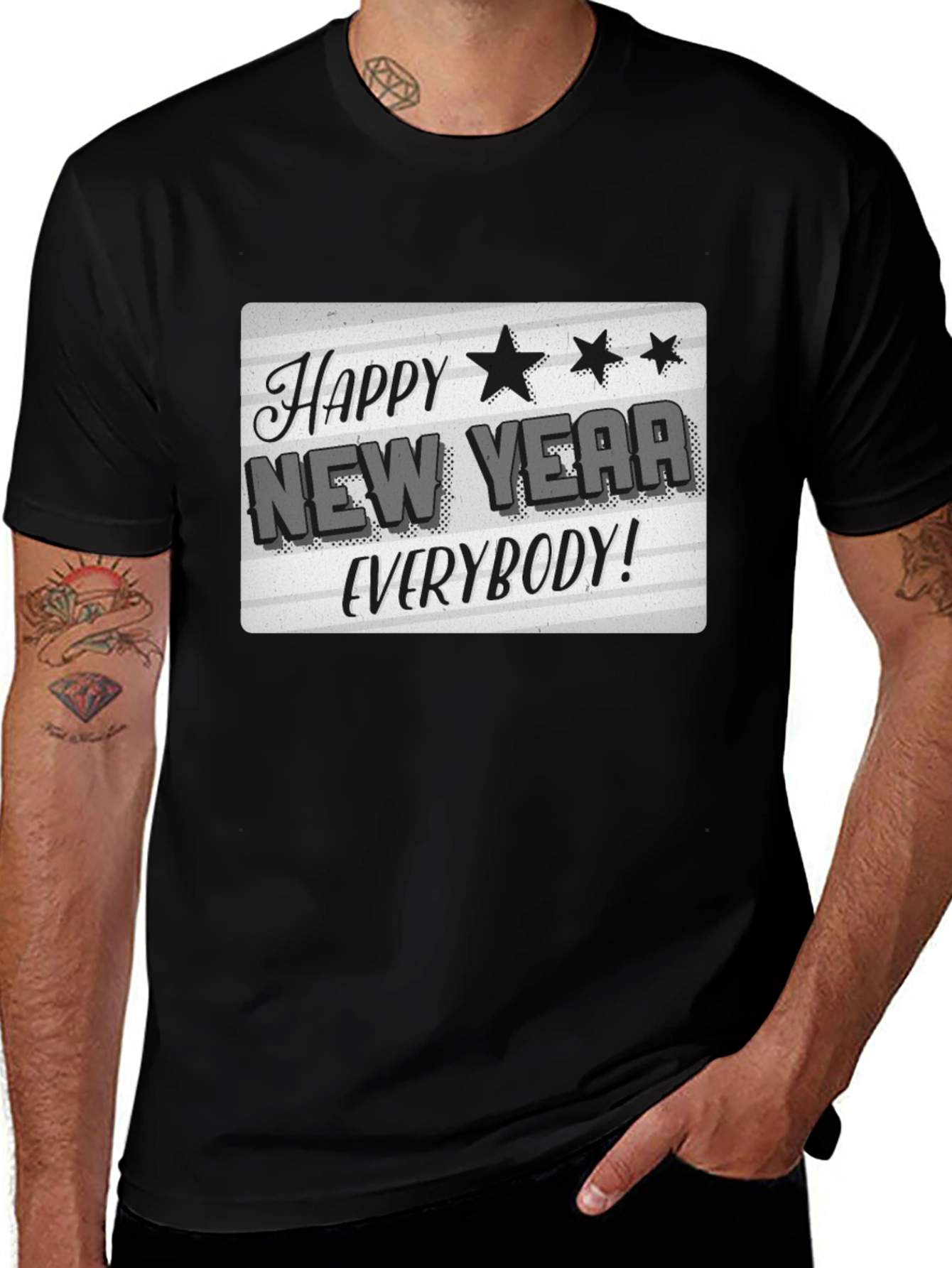 Variant 4 of Happy New Year Everybody T-Shirt