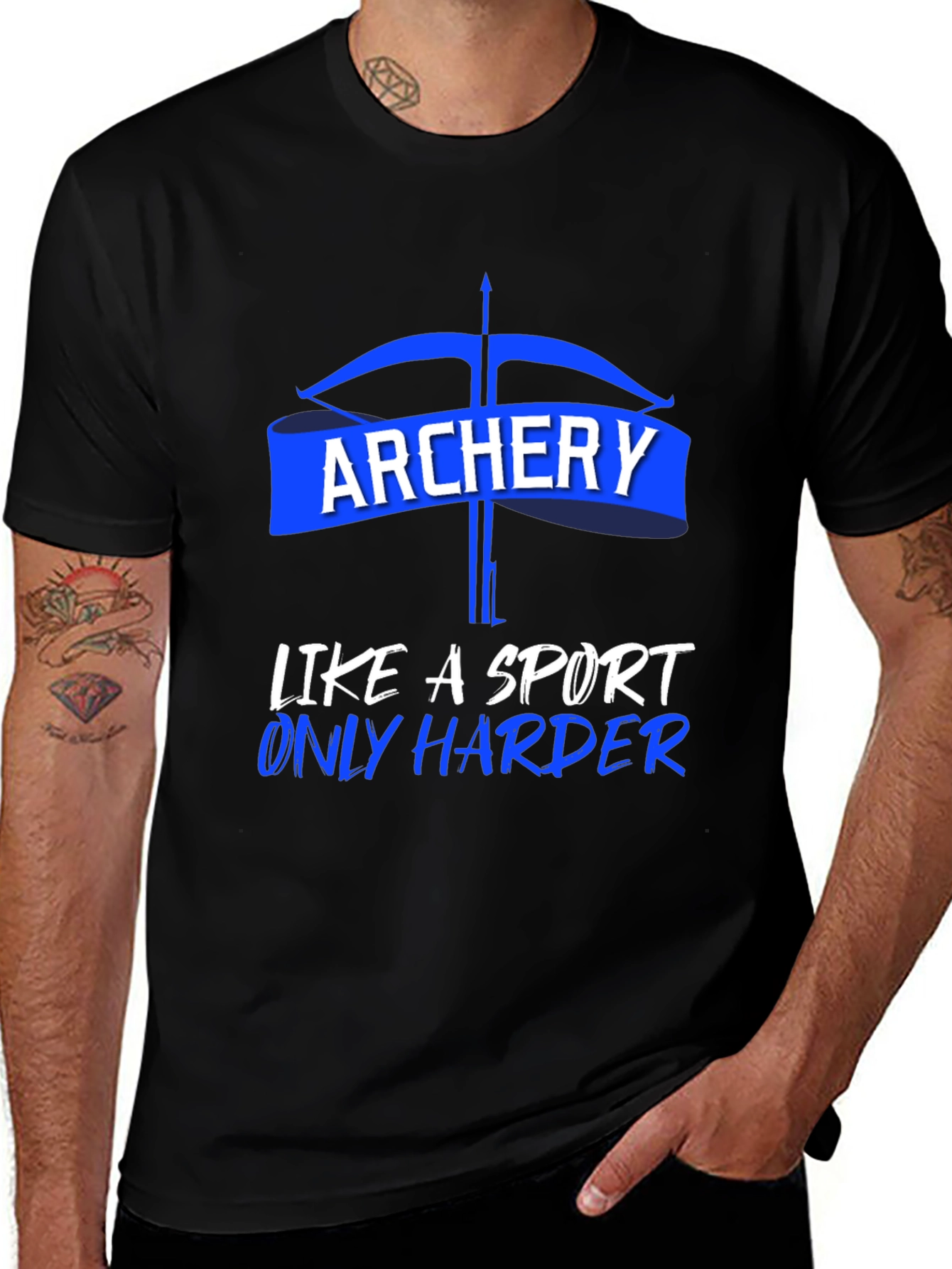 Variant 20 of Archery Sport T-Shirt - Unique Design