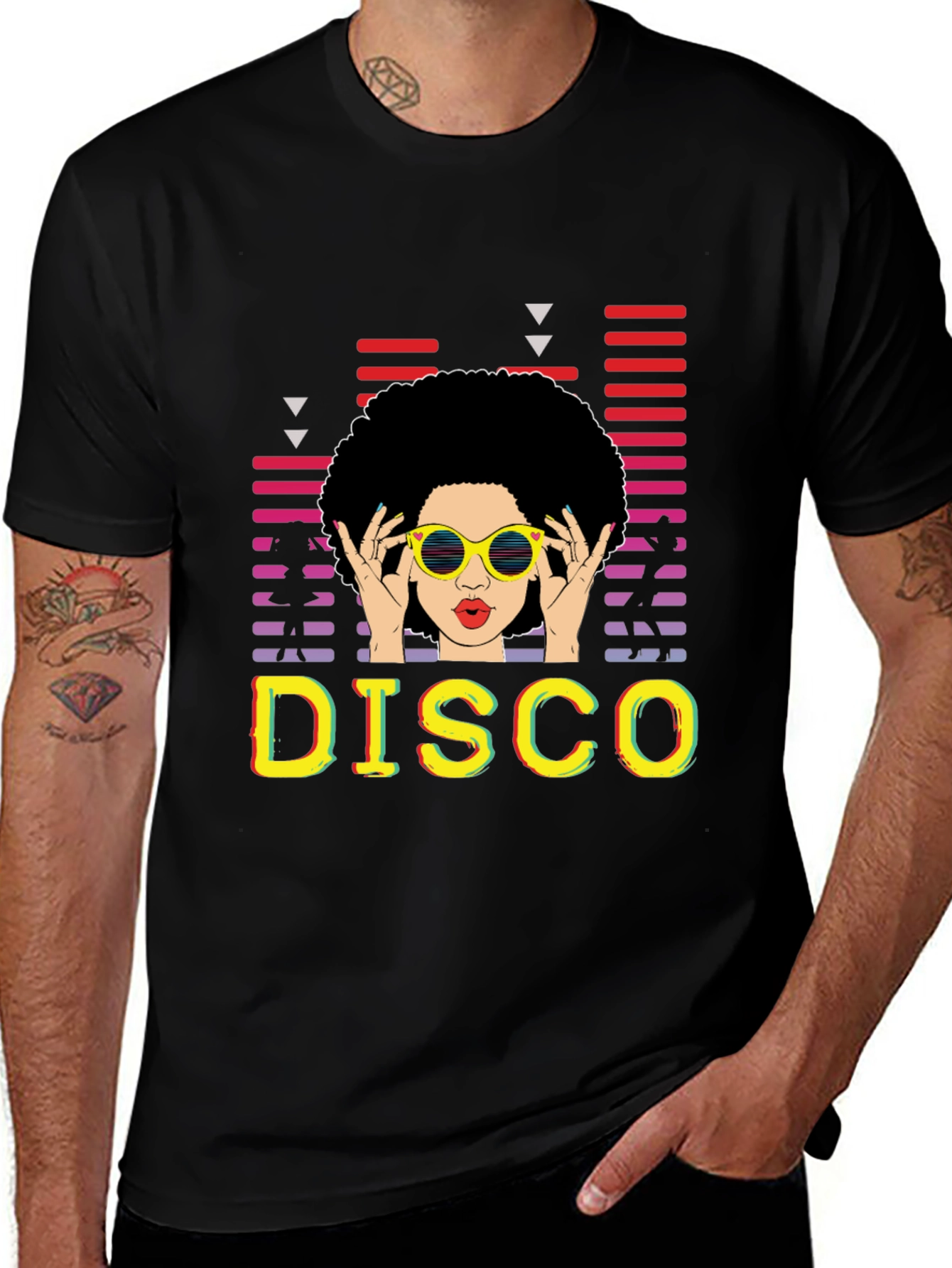 Retro Disco Graphic T-Shirt