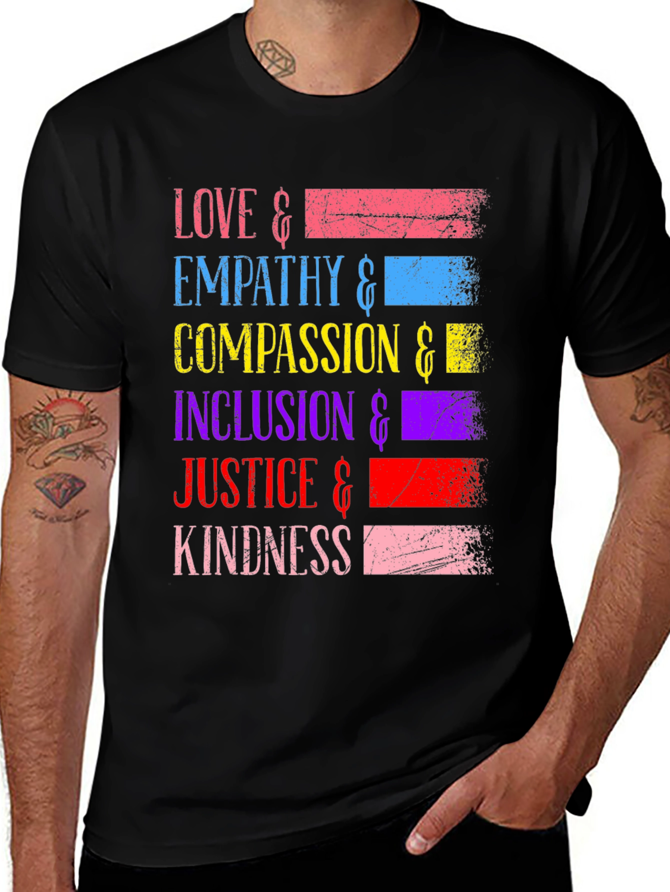 Love, Empathy, Compassion Graphic Tee