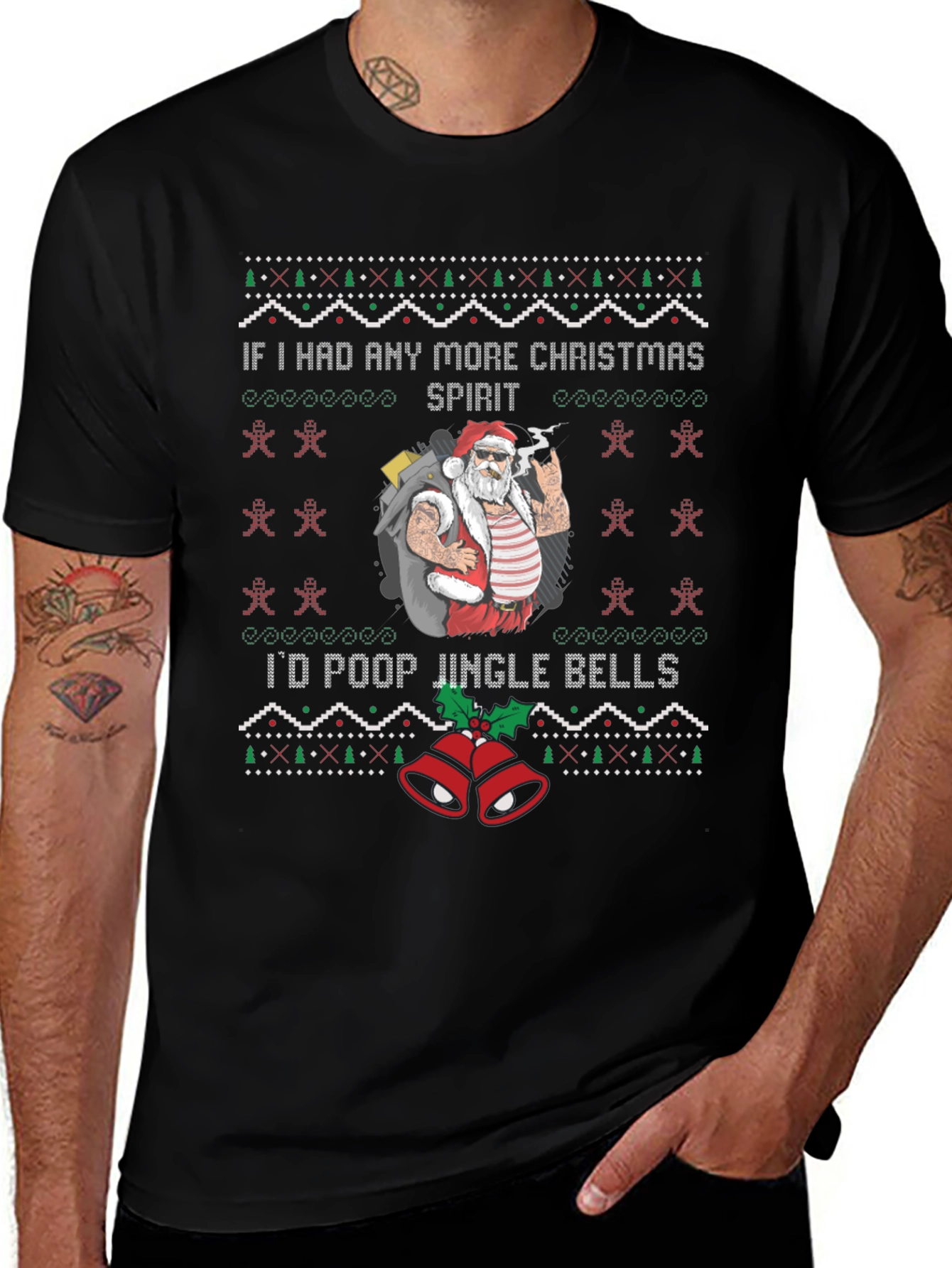 Funny Christmas Santa T-Shirt
