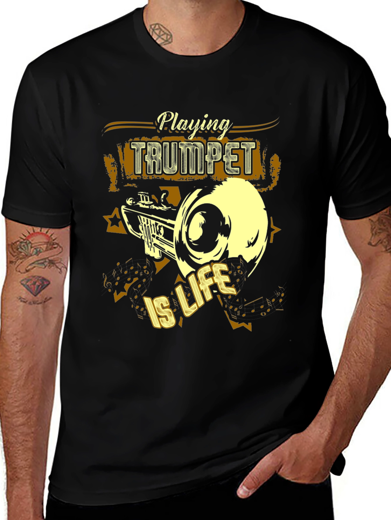 Variant 13 of Trumpet is Life Graphic Tee