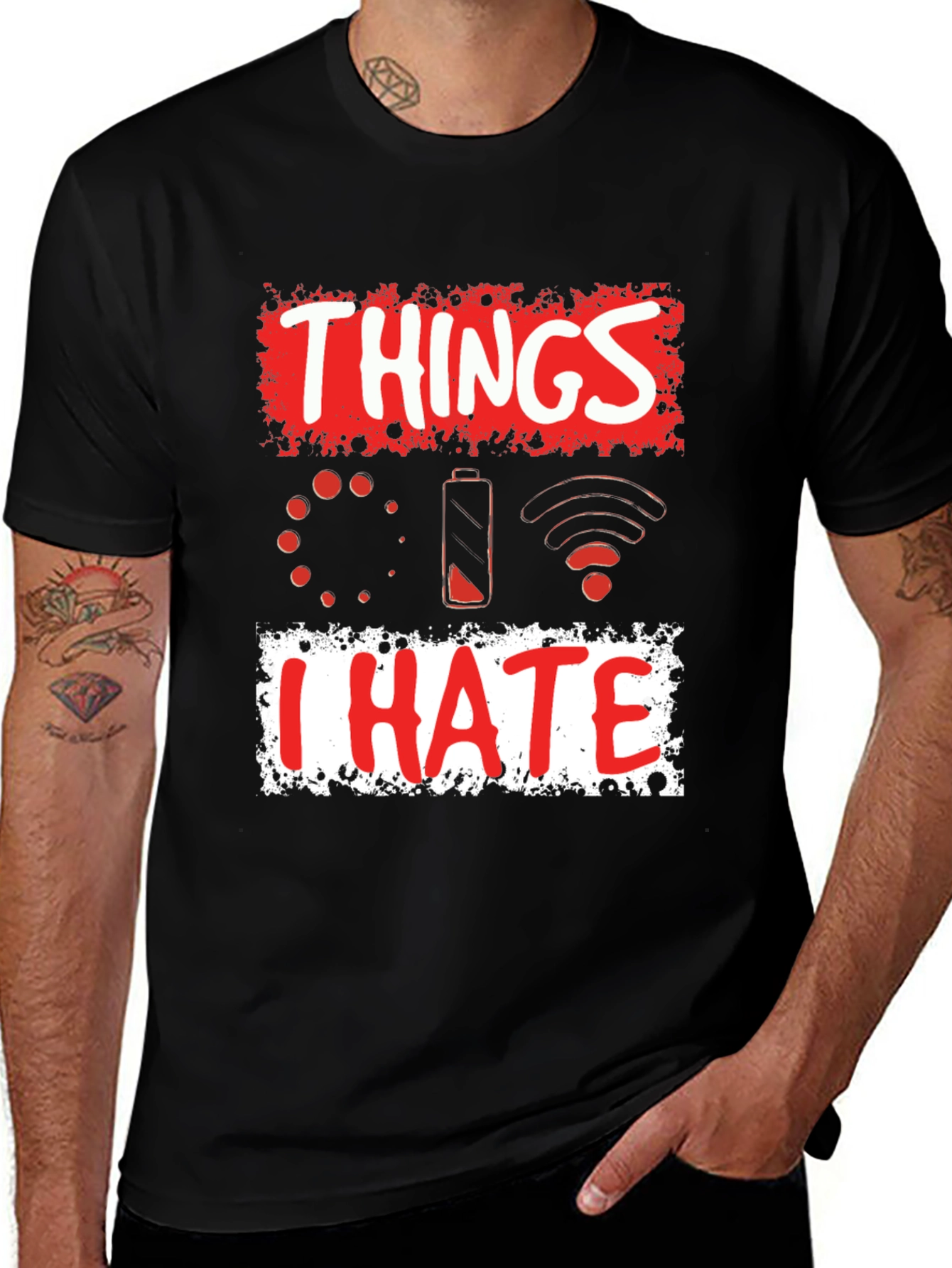 Variant 14 of Things I Hate T-Shirt - Funny Tech Humor Tee