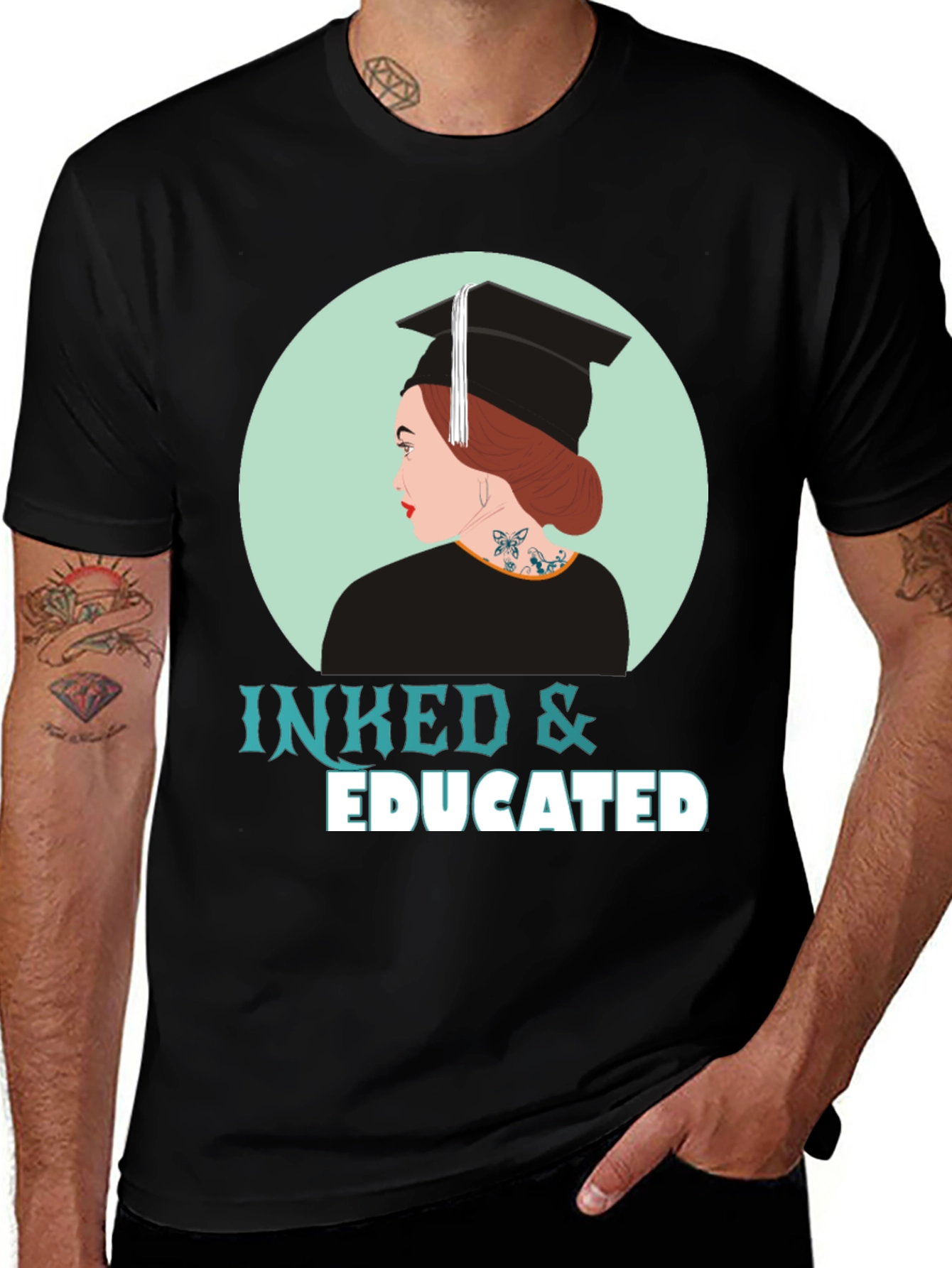 Inked & Educated Graduate T-Shirt