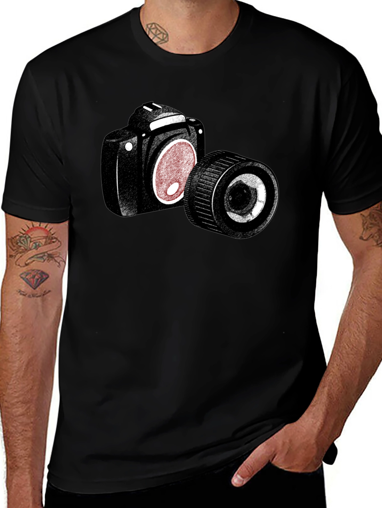 Variant 16 of Camera Graphic T-Shirt - Photographer's Tee