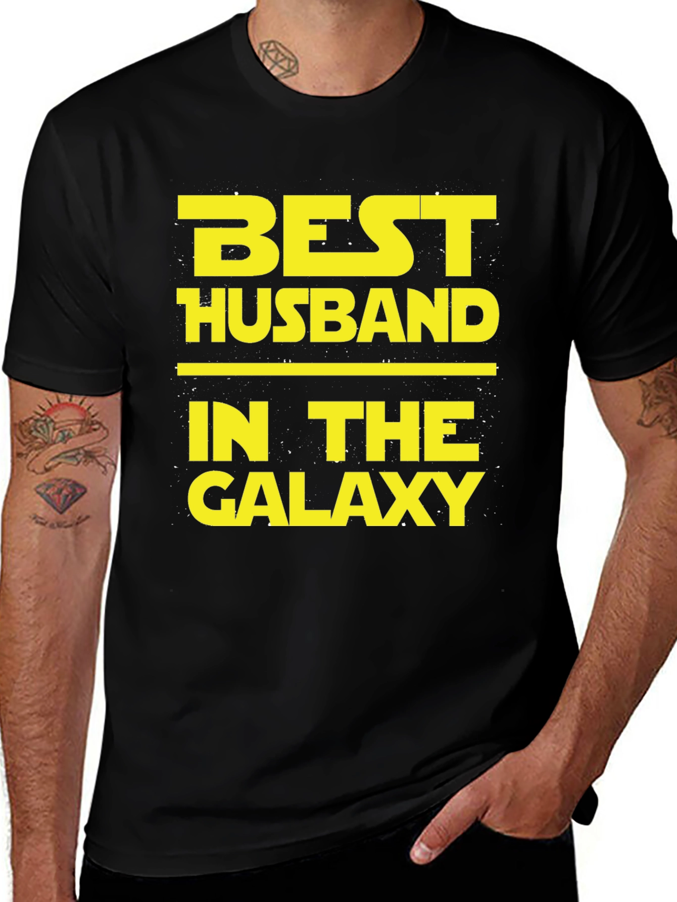 Variant 5 of Best Husband in the Galaxy T-Shirt