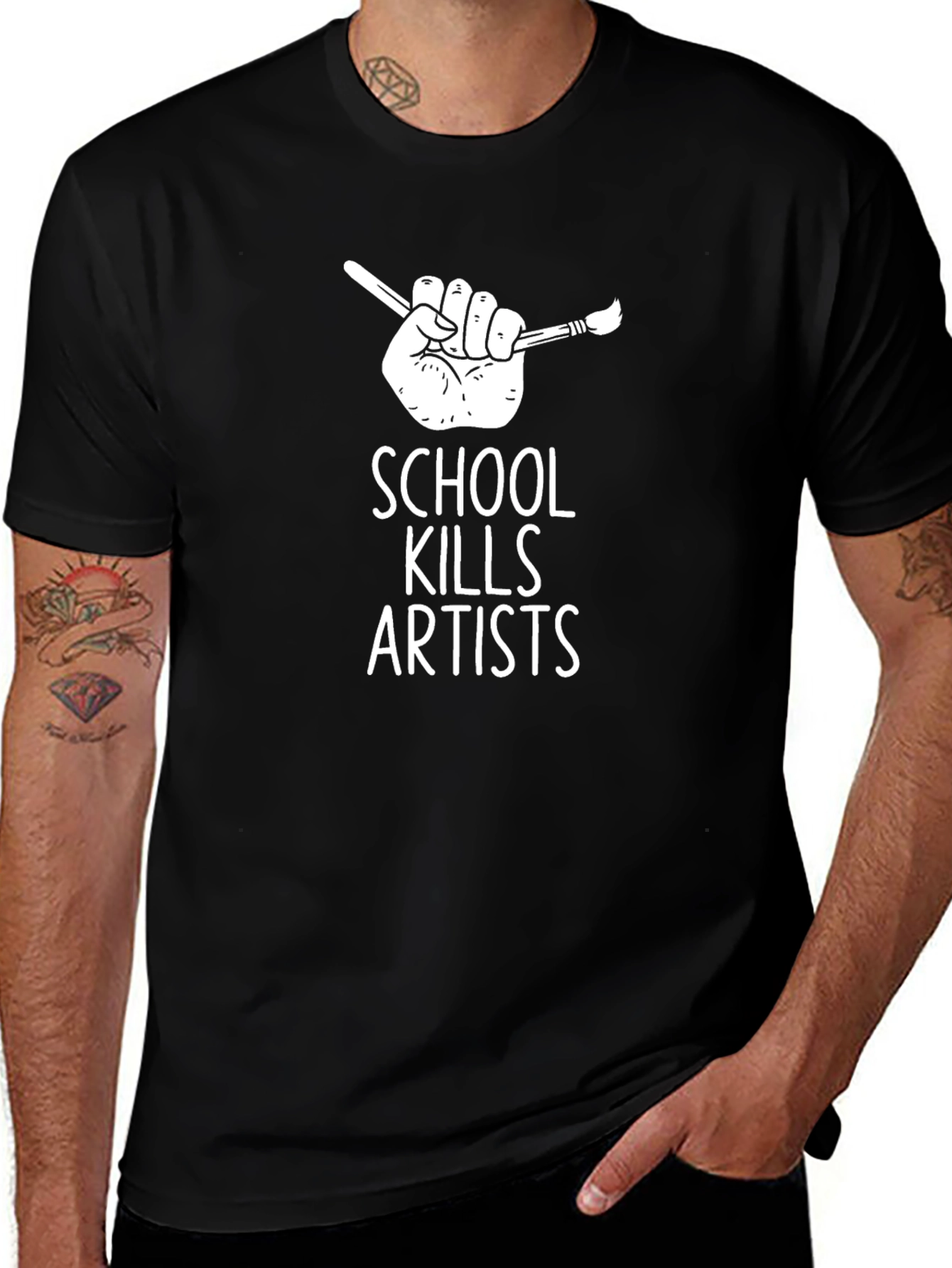 Variant 30 of School Kills Artists Graphic Tee