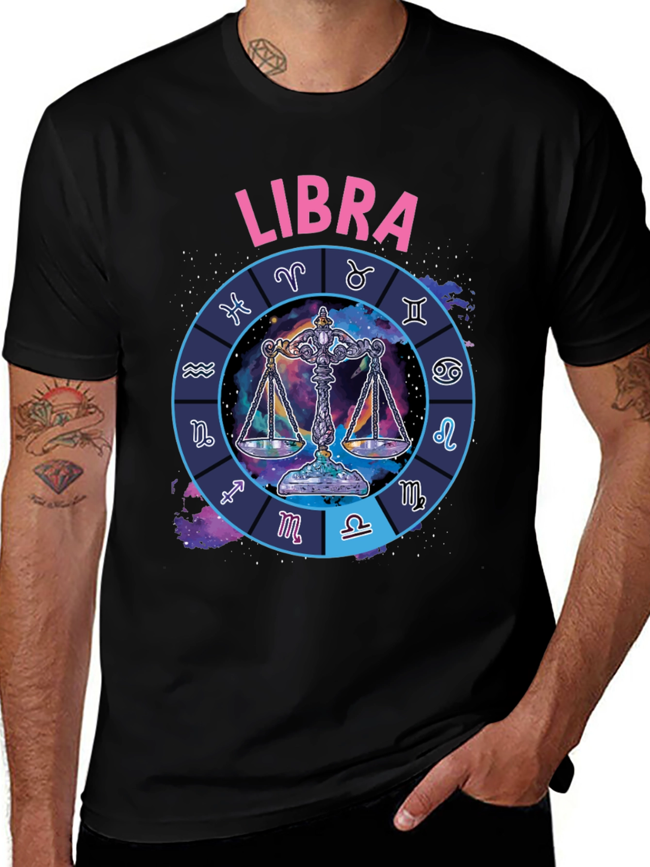 Libra Zodiac Sign T-Shirt
