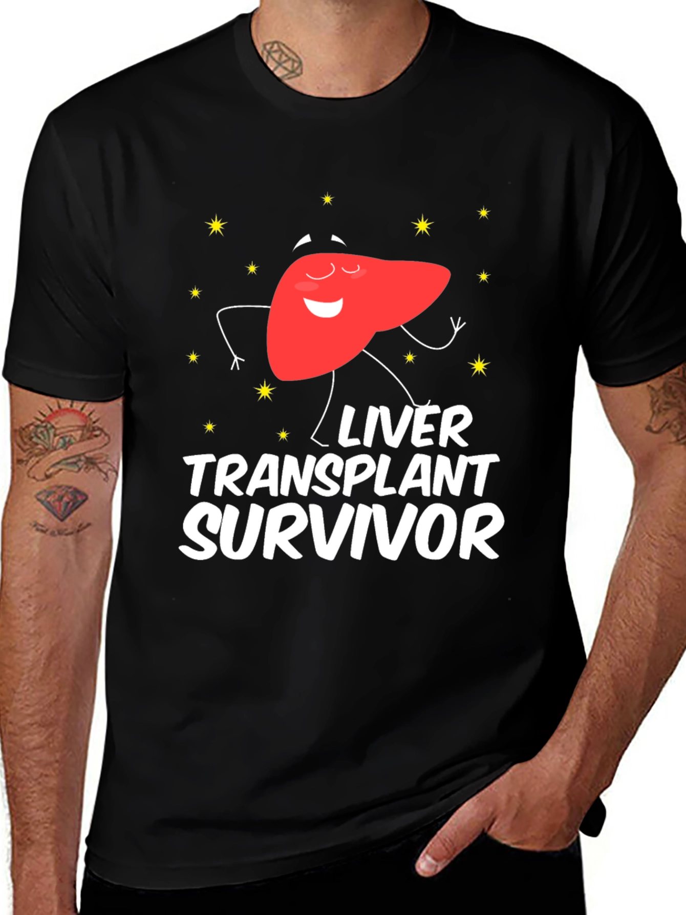 Liver Transplant Survivor Graphic Tee